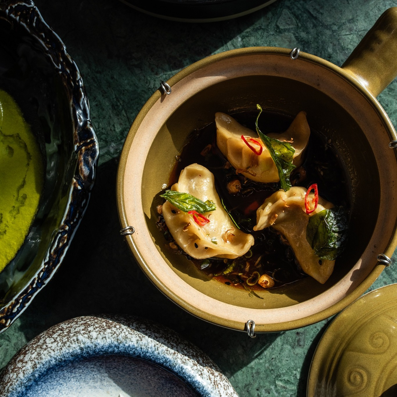 A curated selection of small plates designed for sharing. Select any five signature dishes for R465. Served daily from 12:00