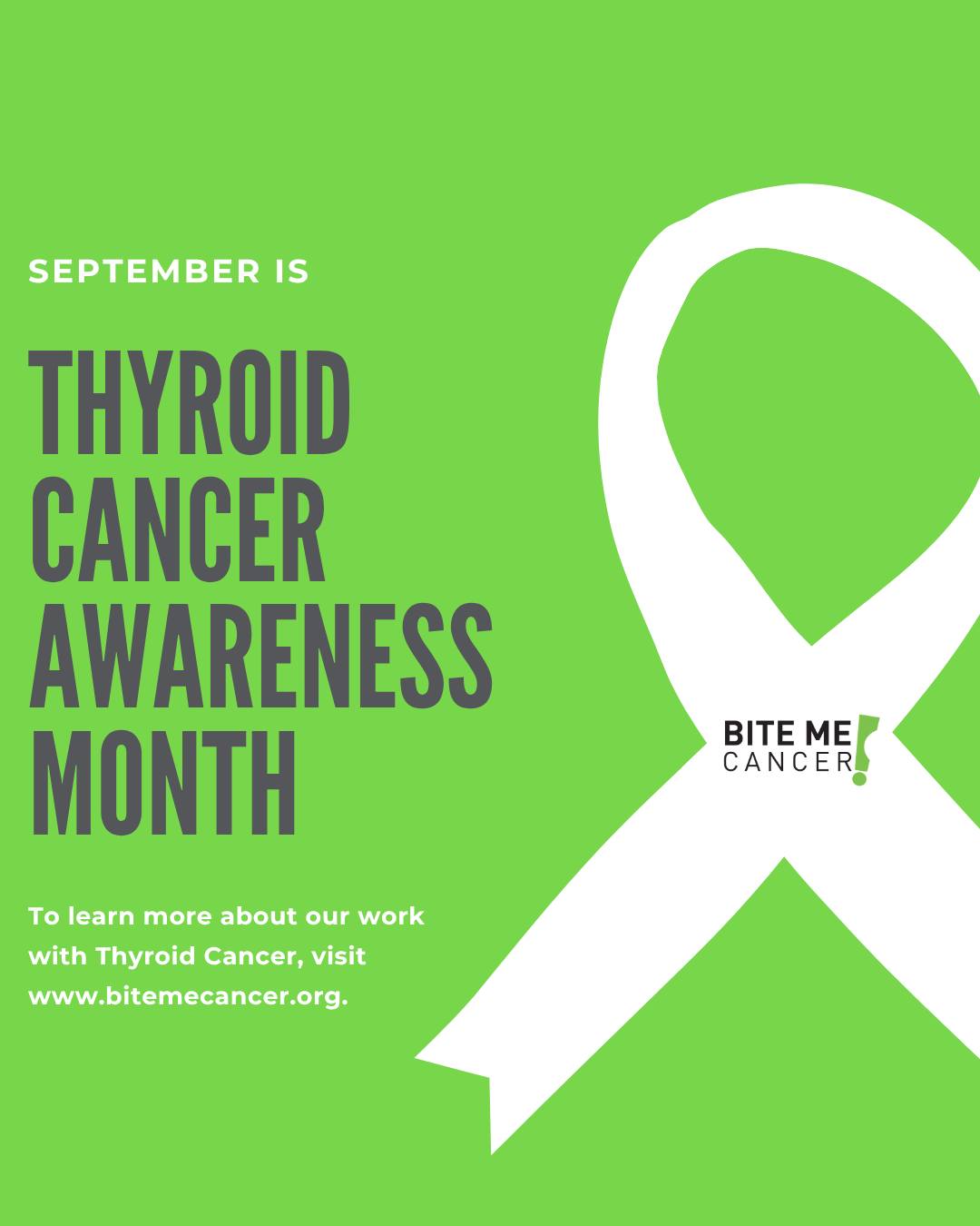 Did you know your thyroid plays a vital role in keeping your heart, brain, and entire body functioning properly?
And while thyroid cancer is often called “the good cancer,” there is no such thing as a good cancer. Some types can be aggressive and difficult to treat, leaving patients with limited options. We’re proud to support direct thyroid cancer research grants to help advance better treatments and outcomes for patients.
Learn more about thyroid cancer and the different types at the link in our bio → website link and then click on Thyroid Cancer Education.