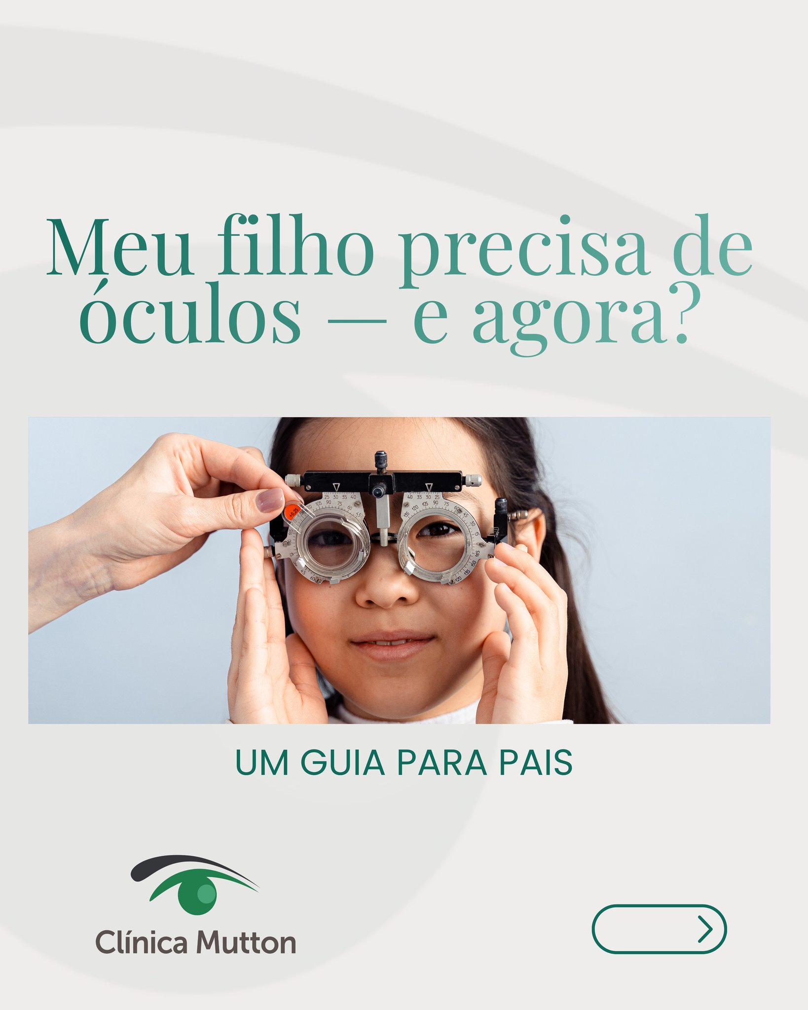 Descobrir que o filho precisa de óculos gera dúvidas — e a maioria delas tem resposta simples quando você tem as informações certas. 👁️
Arrasta até o final, salva esse post e manda para pais que estão passando por isso agora. 💙
📍 Agende a avaliação do seu filho pelo link na bio.
Dr. Fernando Mutton
CRM SP 803999
RQE 20279
Dr. Gabriel Mutton
CRM 264060
—
#saúdeocularinfantil #visãoinfantil #oftalmologista #saúdeocular #oftalmologiamutton