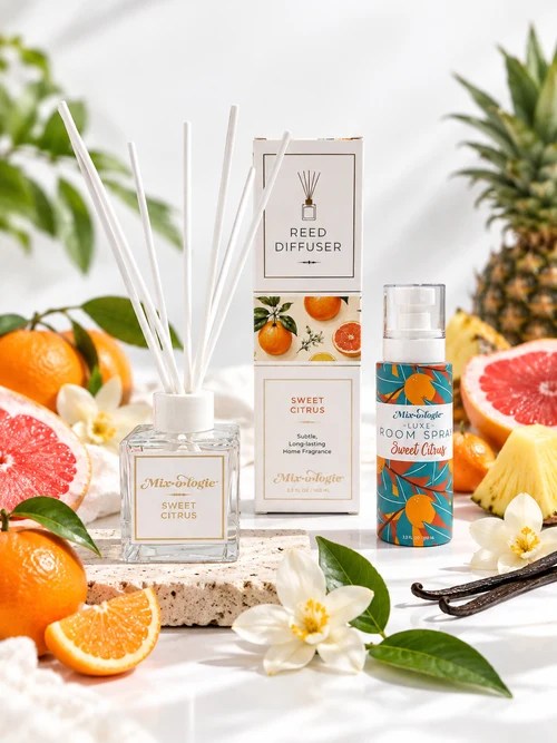 You know @mymixologie for her, for him and even the pups—now discover Mixologie for the home. ✨ New room sprays and diffusers bring the brand’s signature fragrance experience into a whole new category, complete with fresh new packaging. Shop the catalog online anytime at TheLinkCompanies.com.