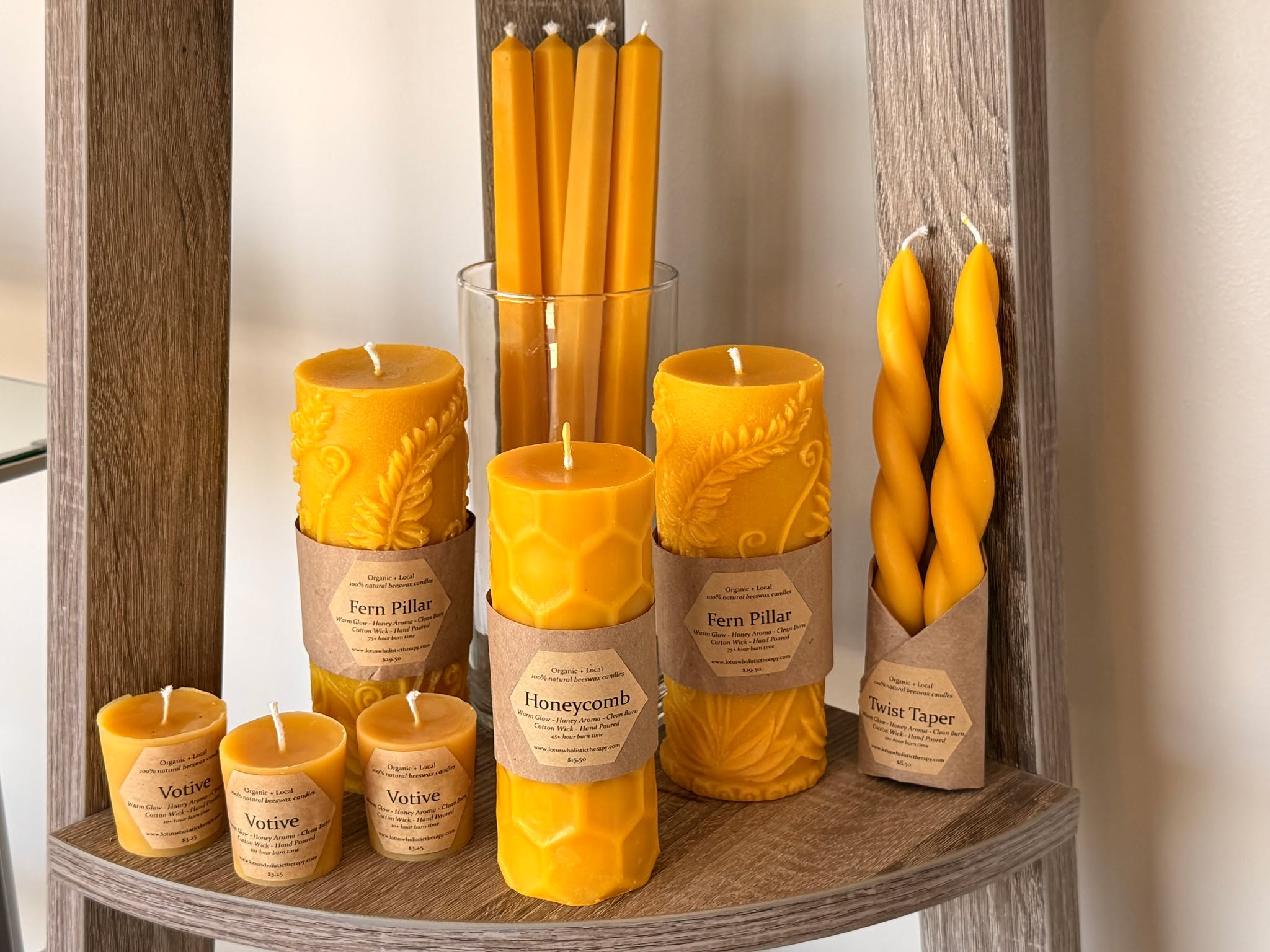 100% pure beeswax candles available at Lotus🐝🕯
All candles are hand-poured in house.
#lotuswholistictherapy #awakendiscoverthrive #trentonmi #yoga #wellness #downrivermi #bees #candles #beeswaxcandles🐝