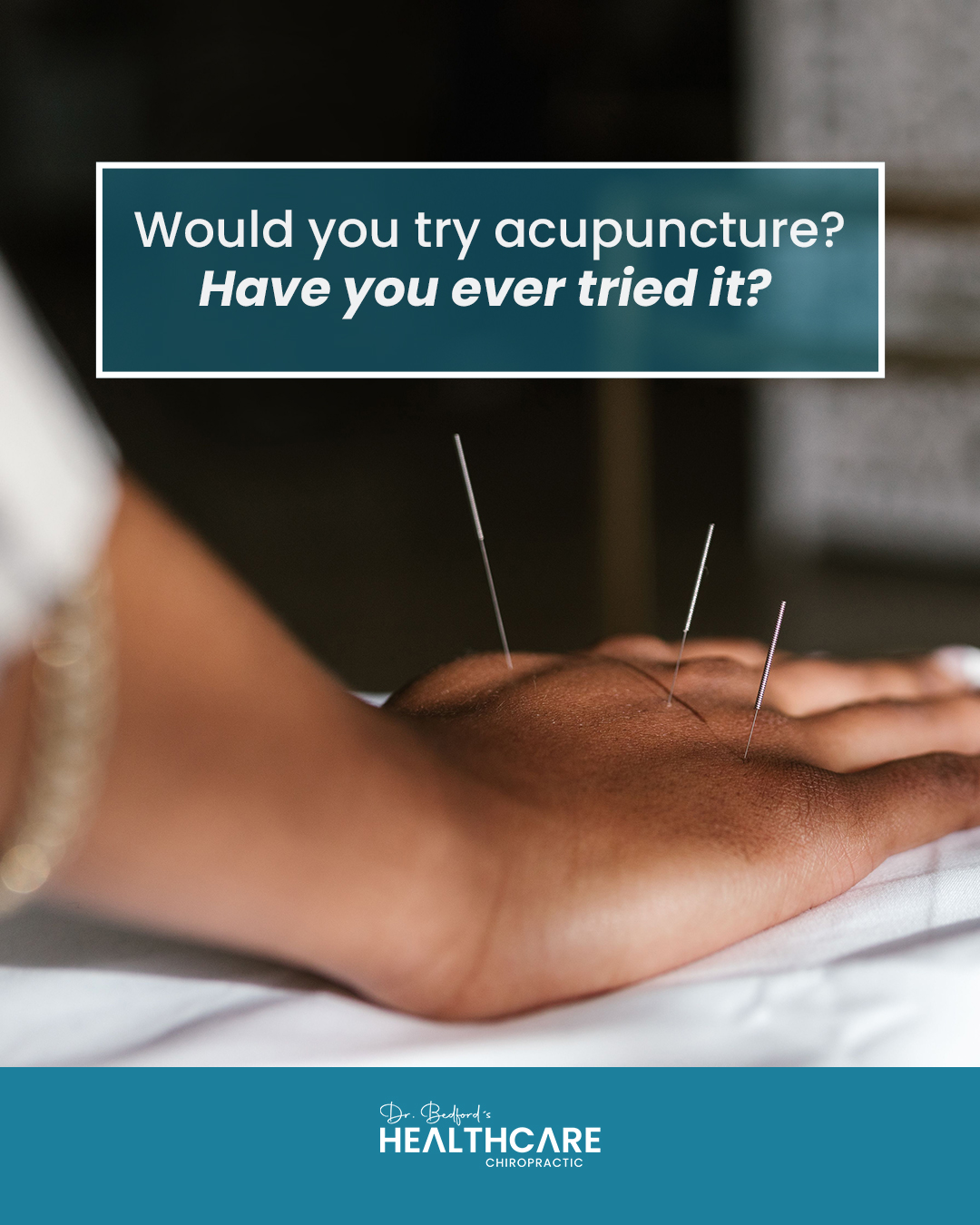 Acupuncture is one of the complementary approaches some people explore as part of their wellness journey 🌿
Have you tried acupuncture before—or would you consider it?
Tell us what you think below 💬
#Acupuncture #WellnessCare #ChiropracticCare #HolisticWellness #WellnessJourney #NaturalWellness #CommunityEngagement #HealthyLiving