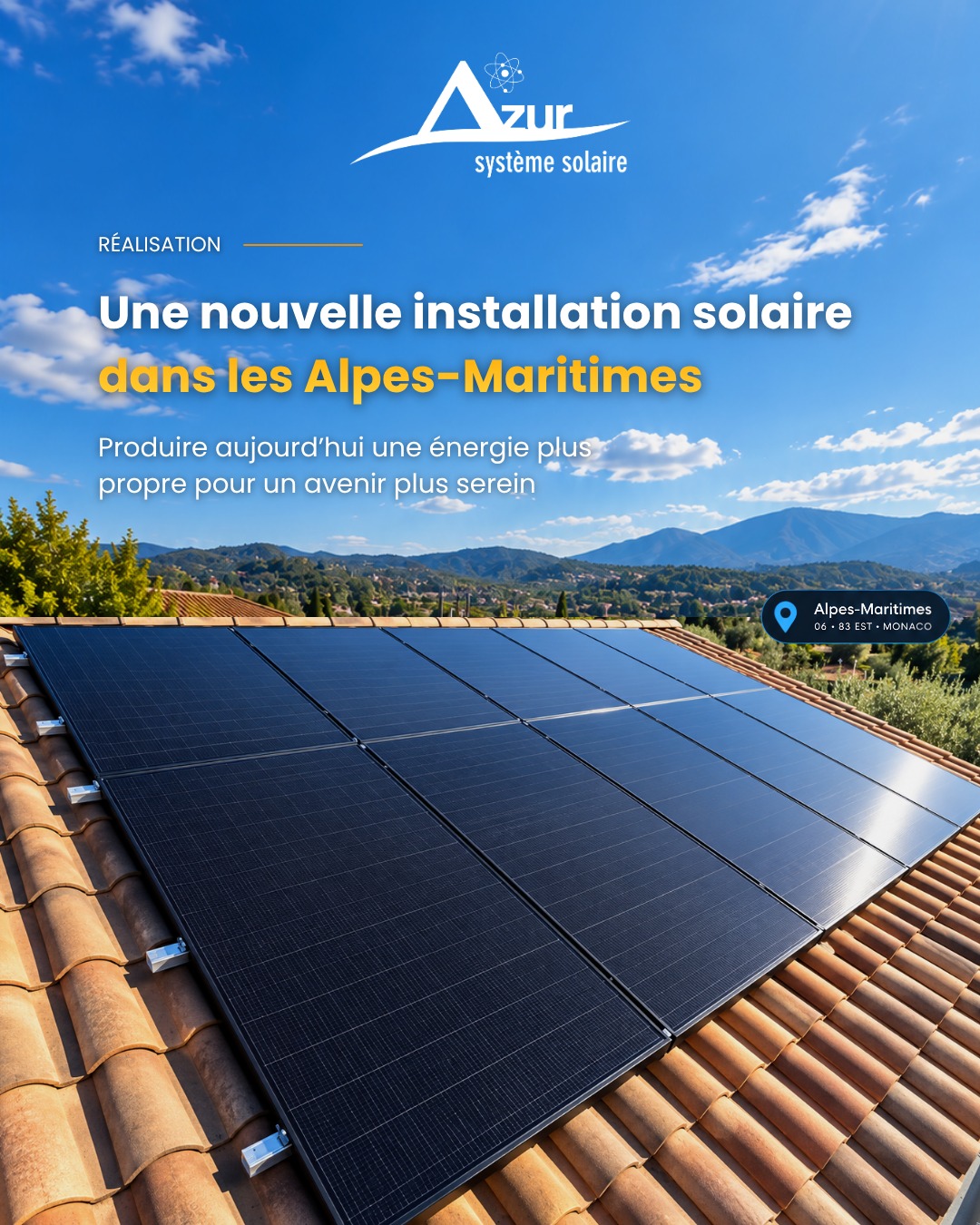 ☀️ Une nouvelle installation solaire dans les Alpes-Maritimes.
Derrière chaque projet, il y a plusieurs étapes : préparation de la toiture, pose des fixations et des rails, câblage, installation des panneaux… puis le résultat final.
Chez Azur Système Solaire, chaque chantier est préparé avec soin pour proposer une installation adaptée au projet et à l’habitation.
📍 Vous avez un projet solaire dans les Alpes-Maritimes, l’Est-Var ou Monaco ?
👉 Demandez votre étude personnalisée et gratuite via le lien en bio.
Et si votre toiture était la prochaine ? ☀️
#AzurSystemeSolaire #Photovoltaique #PanneauxSolaires #EnergieSolaire #Autoconsommation #AlpesMaritimes #Grasse #TransitionEnergetique #InstallationSolaire