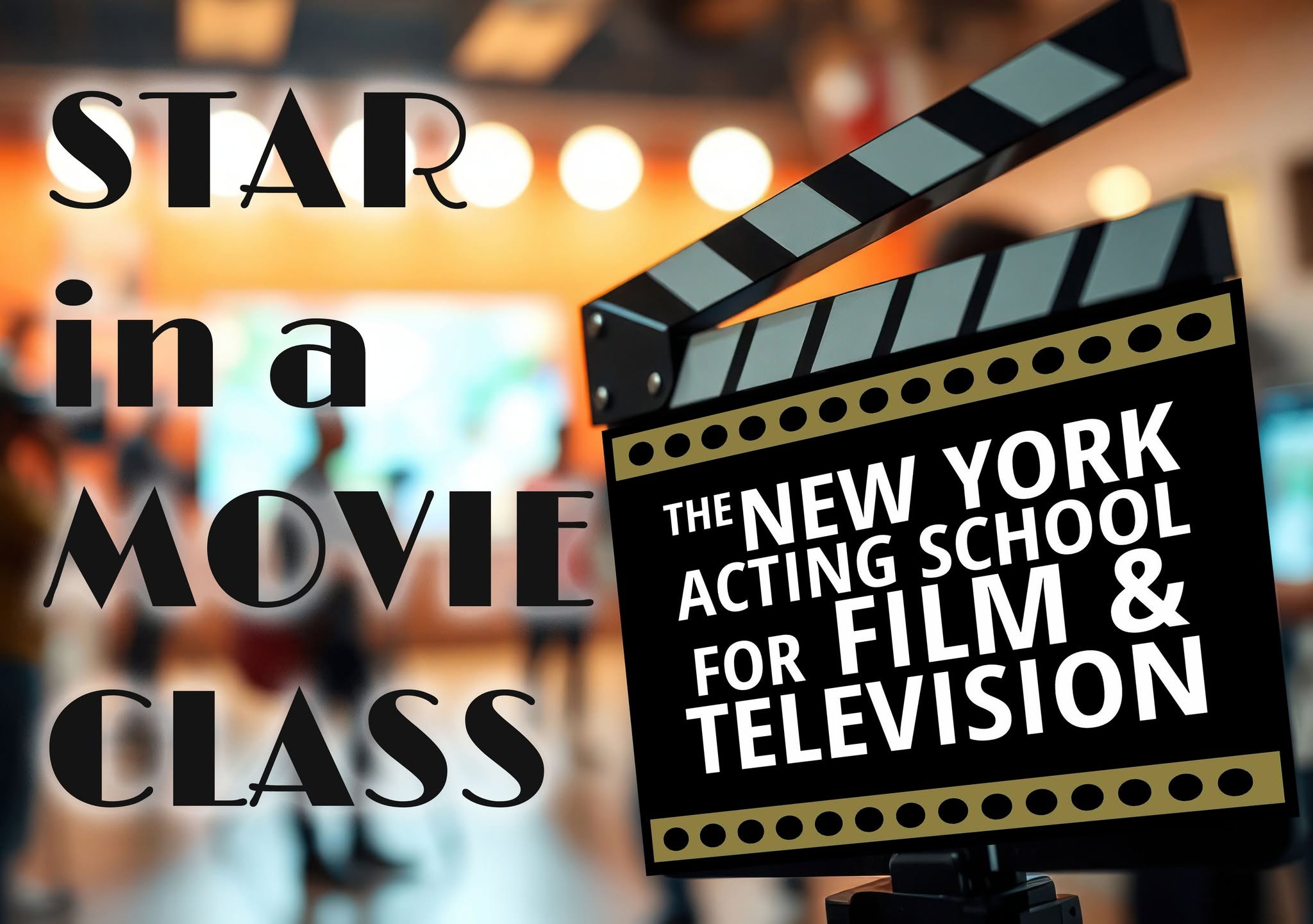 STAR IN A MOVIE CLASS
Starting Sunday, September 13th
Flexible Attendance
You Will Have A Principal Role In A Short Film Written by
Mark Stolzenberg!
Meets Online On Zoom Every Sunday From 8:00pm To 9:00pm
Until We Shoot The Movie On a Live Film Set!
Call Mark @ 917-797-2577 For More Info!
(*Essentials Course is a prerequisite)
https://www.actingclassforfilm.com/acting-classes
CONTACT US TO GET A DISCOUNT PACKAGE
SIGN UP NOW!
#actingforfilm #actingforfilmandtelevision #starinamovie #actingclassesnyc #actingstudioNYC