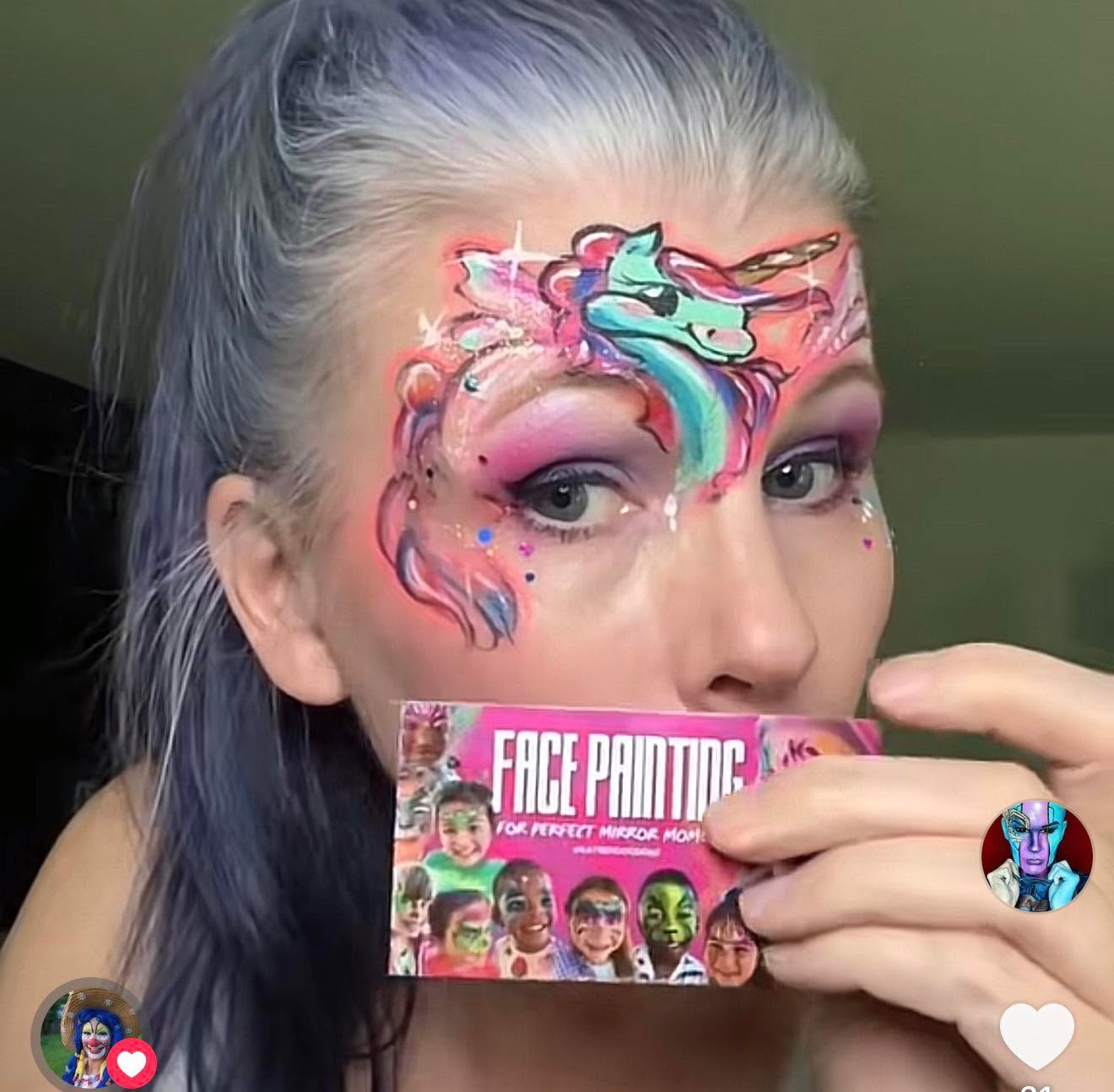 The saddest part of the day is when the face paint comes off.
Parent tip: Make removal part of the fun by taking one last photo and saying goodbye to the character.
#houstonfacepainter #facepaintingfun #katiediddesignz #brazoriacountyfacepainter