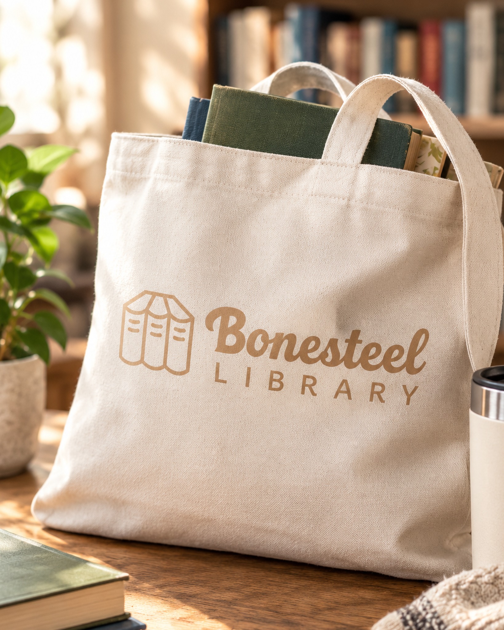 A little identity for a place full of stories 🫶🏻 The new look for Bonesteel Public Library, finally making its way onto the feed.
This one is extra special because it’s a 𝑳𝑶𝑪𝑨𝑳 𝑳𝑶𝑽𝑬 project, getting to put my design skills to work for a place right here in our community.