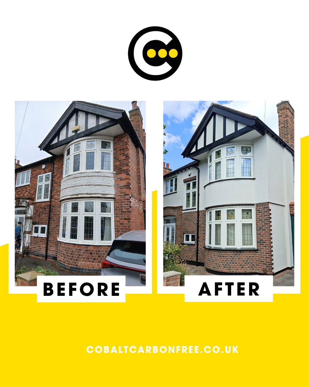 The original enquiry for this typical West Bridgford property was for internal insulation to improve heat loss in a specific room, alongside a number of structural and render repairs that were also needed.
During our assessment, we looked at the property as a whole and recommended externally insulating the entire home as a more beneficial approach.
This meant we could address the original heat loss problem, improve the thermal performance of the rest of the house too, and incorporate the necessary render repairs into one complete solution.
And because the repair costs were already part of the original enquiry, the additional cost of externally insulating the whole property wasnβt as far removed from the cost of internally insulating just one room as you might expect - and all without the disruption that internal insulation would have caused.
The neutral render brightens and modernises the property, while the brick-slip finish to the front retains some of the original character and features of this typical West Bridgford home.
Itβs protected for the future, it looks gorgeous, and itβll feel noticeably warmer this winter and cooler next summer. π€©π
#homeinnovation #homesfitforthefuture #homeretrofit #insulationexperts