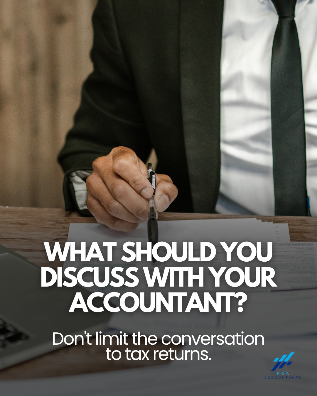 Your accountant can be more than the person who files your tax return.
Regular conversations about cash flow, tax planning, profitability, and your future goals can help you make better decisions for your business.
Don't be afraid to ask questions — that's what your accountant is there for.
#BusinessAdvice #TaxPlanning #CashFlowManagement #BusinessGrowth #FinancialAdvice #AccountantsNI #RGAAccountants