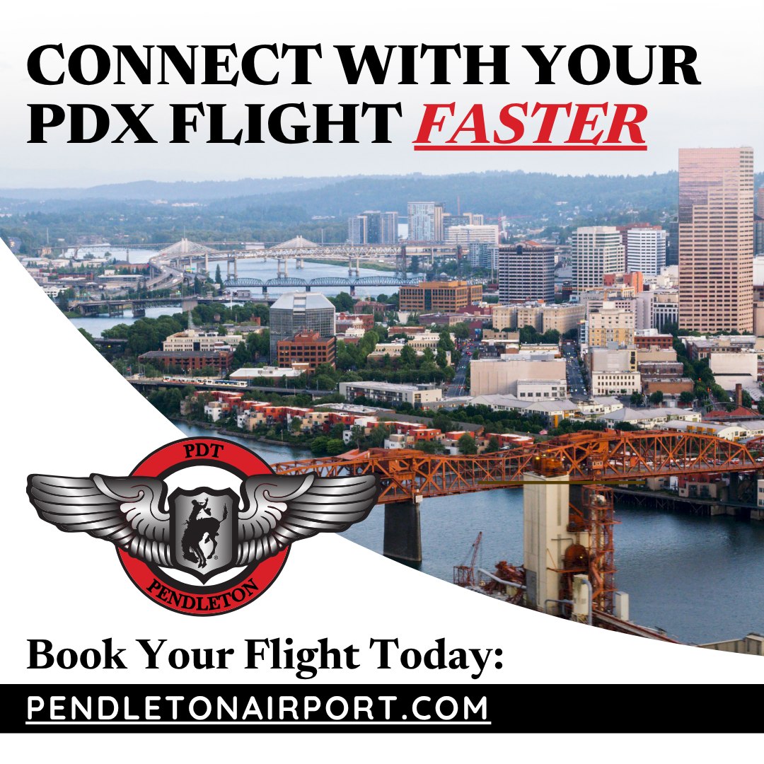 ✈️ Your PDX connection can start at PDT.
Skip the long drive to Portland and fly from Pendleton first. With a quick 55-minute flight to Portland, you can spend less time on the road and get to your PDX connection with less stress.
Fly PDT. Connect through PDX. Get where you're going faster. Book today with the link in our bio.
.
.
#PendletonAirport #Transportation #PDT #PDX #FlyPDT