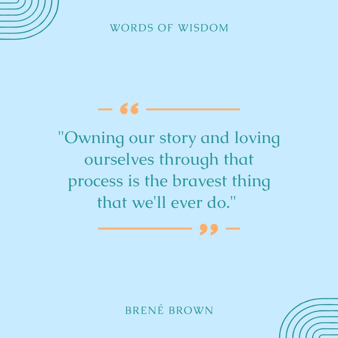 "Owning our story and loving ourselves through that process is the bravest thing that we'll ever do." - Brené Brown
Every client who walks into the room and does this work is doing the bravest thing they've ever done. I'm honored to witness it. More like this in my newsletter, subscribe via link in my bio.
#BreneBrown #TraumaHealing #Courage #TherapyQuotes #HealingJourney