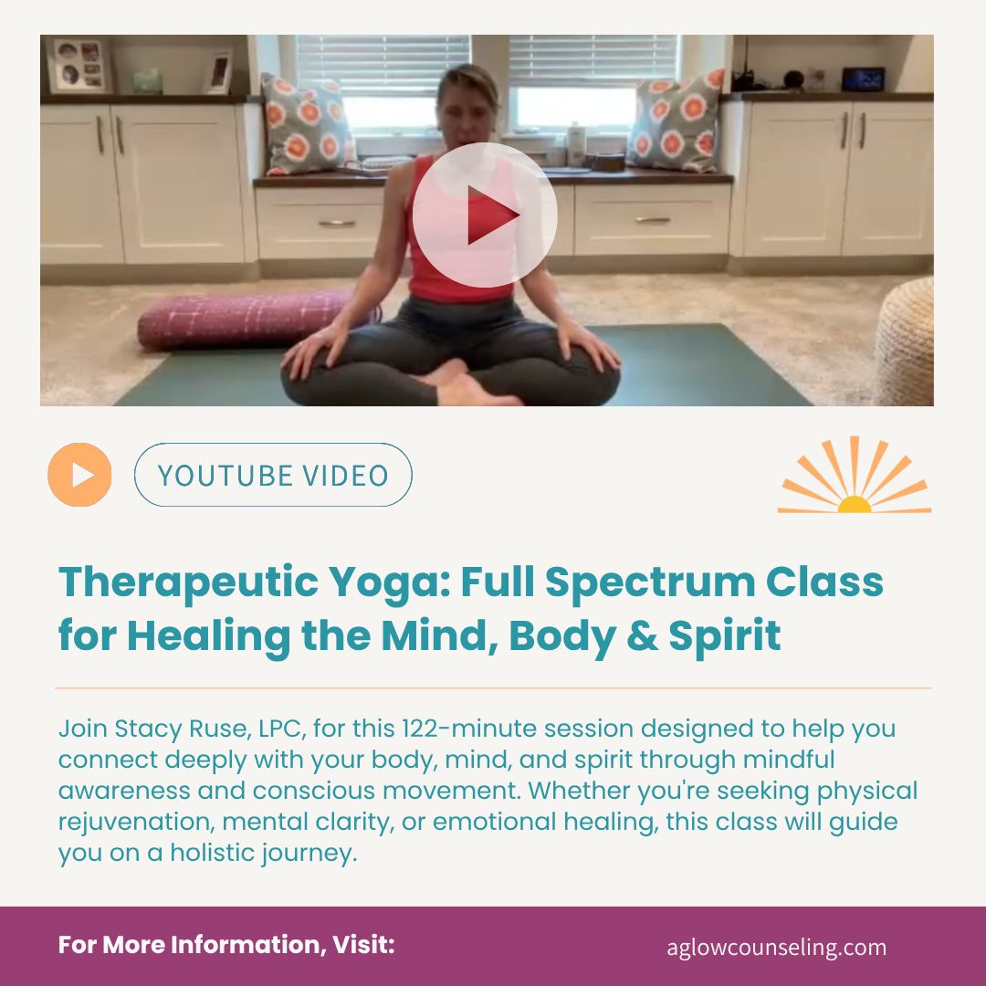 Let’s take a journey for mind, body, and spirit.
This full-length therapeutic yoga class blends gentle breathwork and mindful movement with the 8 C's of Internal Family Systems, helping you connect deeply with the Self while incorporating stillness, meditation, and reflection. Modify and use props as needed, this practice is here to support you exactly as you are.
Watch the full class at the link in my bio.
#TherapeuticYoga #8Cs #MindBodySpirit #Breathwork #HolisticHealing