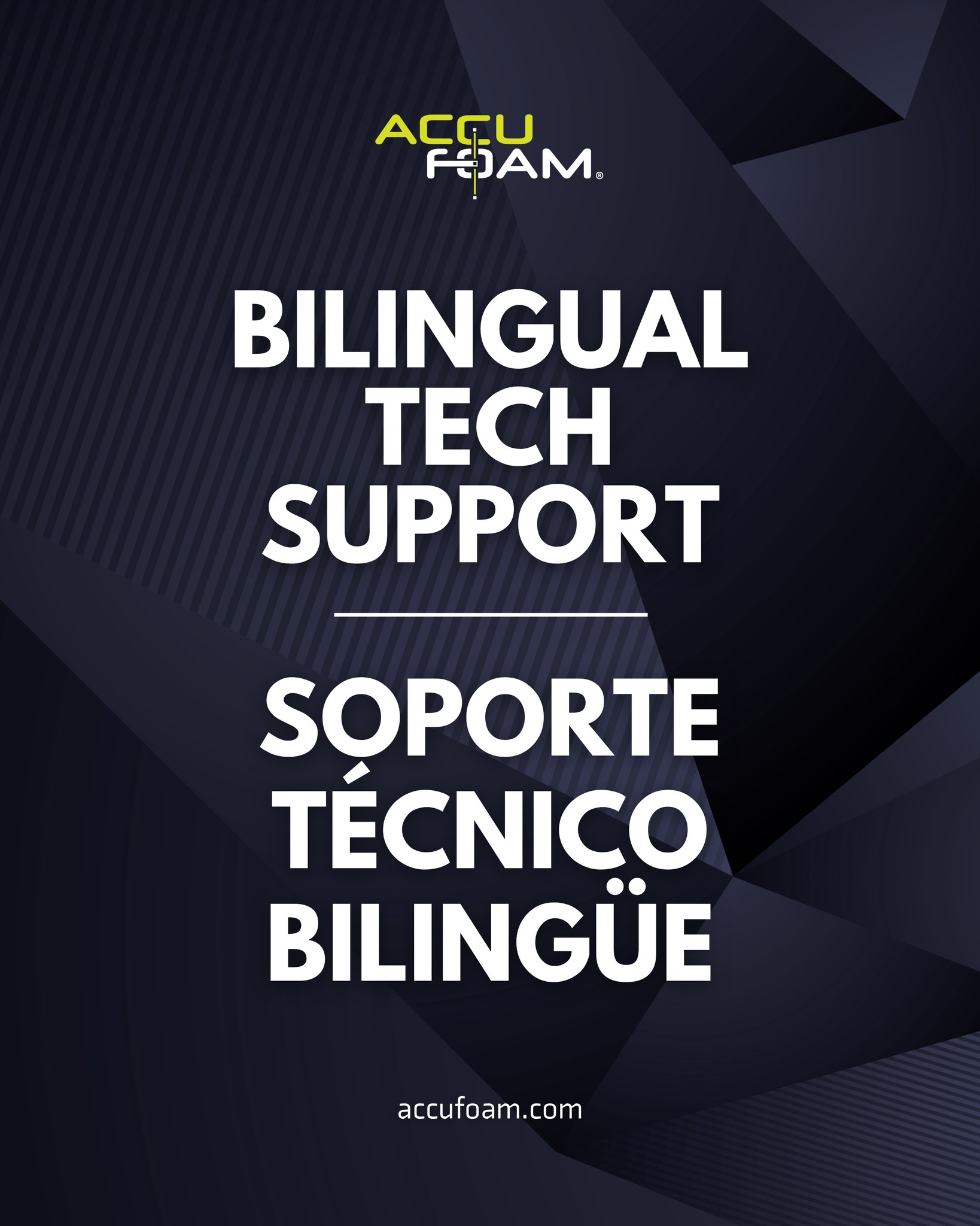 Accufoam offers bilingual technical support in both English and Spanish, giving contractors direct access to a knowledgable team that understands spray foam, equipment, application, and troubleshooting.
Our team is here to provide practical guidance and technical expertise when you need it.
Learn more at Accufoam.com
#Accufoam #TechSupport #SprayFoam #ContractorSupport