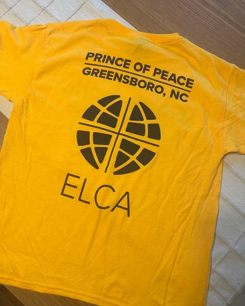 Good morning, church! Our "God's Work, Our Hands" shirts were shipped in two shipments. We have received all children's sizes and adult sizes S through XL. If that meets your needs, you are invited to come by church today (Wednesday) and pick up your shirt!
If you need a size larger than XL, they will be arriving sometime today (probably not till late afternoon) and we can deliver them to you Thursday or Friday. Remember that we'd like everyone to wear these shirts for worship this Sunday, 9/13.
Call or text me with any questions: 336-303-8358.
+Pastor Matt