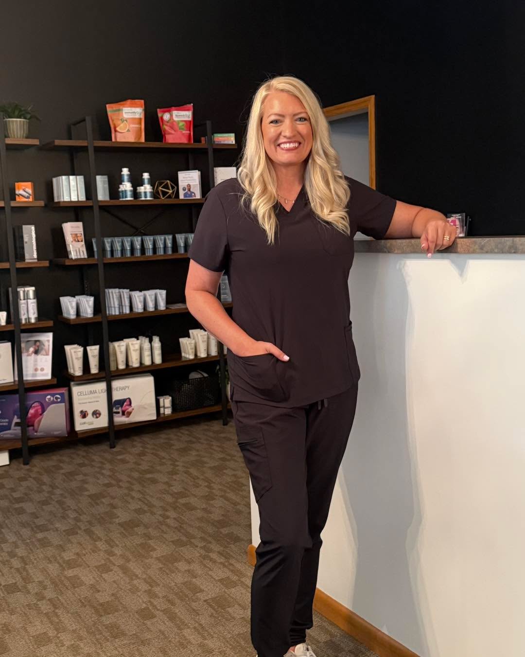 MEET DANA! ✨
We’re so excited to officially welcome Dana to the Midwest Integrative Health family! 🤍
Dana joins our team with 10 years of experience as a Medical Assistant, bringing a wealth of medical knowledge and patient-care experience with her. After spending the most recent chapter of her life at home caring for her young children, she’s ready to jump back into healthcare — and we couldn’t be happier that she chose MIH!
She’s eager to learn all things medical, aesthetics, wellness, and everything in between that makes a med spa different from the traditional medical setting.
Dana will initially focus more heavily on the medical side of MIH, while gradually incorporating facials and other aesthetic services into her days as she learns and grows.
We’re excited to watch her confidence grow, see her discover the aesthetics side of healthcare, and most importantly, have her bring her experience, kindness, and genuine love of caring for people to our patients.
Welcome to the team, Dana! We’re so happy you’re here! 💕
Help us give Dana a big MIH welcome! 👋🏼