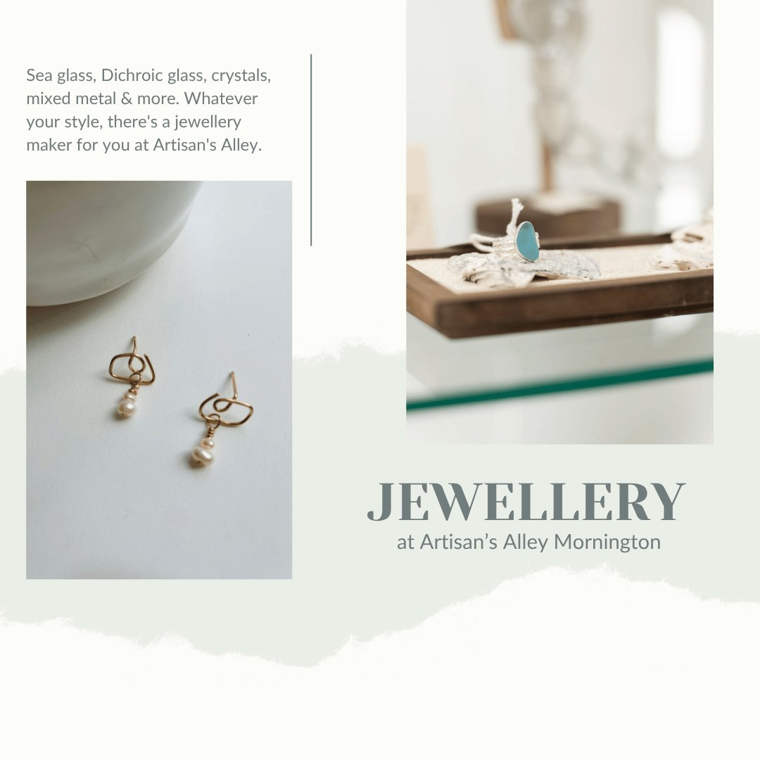 💍 Whatever your style, there's a piece of jewellery maker for you at Artisan's Alley Mornington.
Swipe through to see the a few of these glorious pieces ->
📍 17 Main St, Mornington VIC 3931
#MainStreetMornington #ShopLocal #australianmade #morningtonpeninsula #mornington #supportlocal