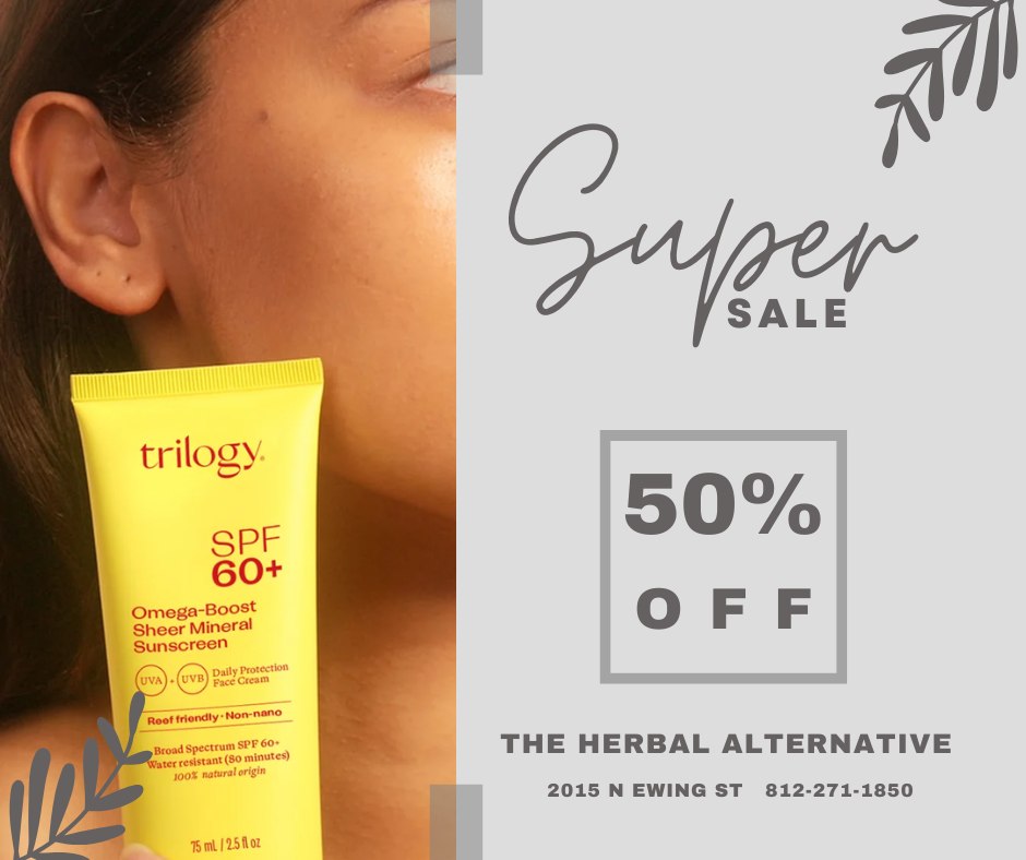 🎈Now 50% OFF🎈
Nourish and protect your skin from sun year-round with our SPF60+ Omega-Boost Sheer Mineral Sunscreen.
#worktobethechampionofyourlife #herbalalternative #herbalalternatives #sunscreen #reeffriendly