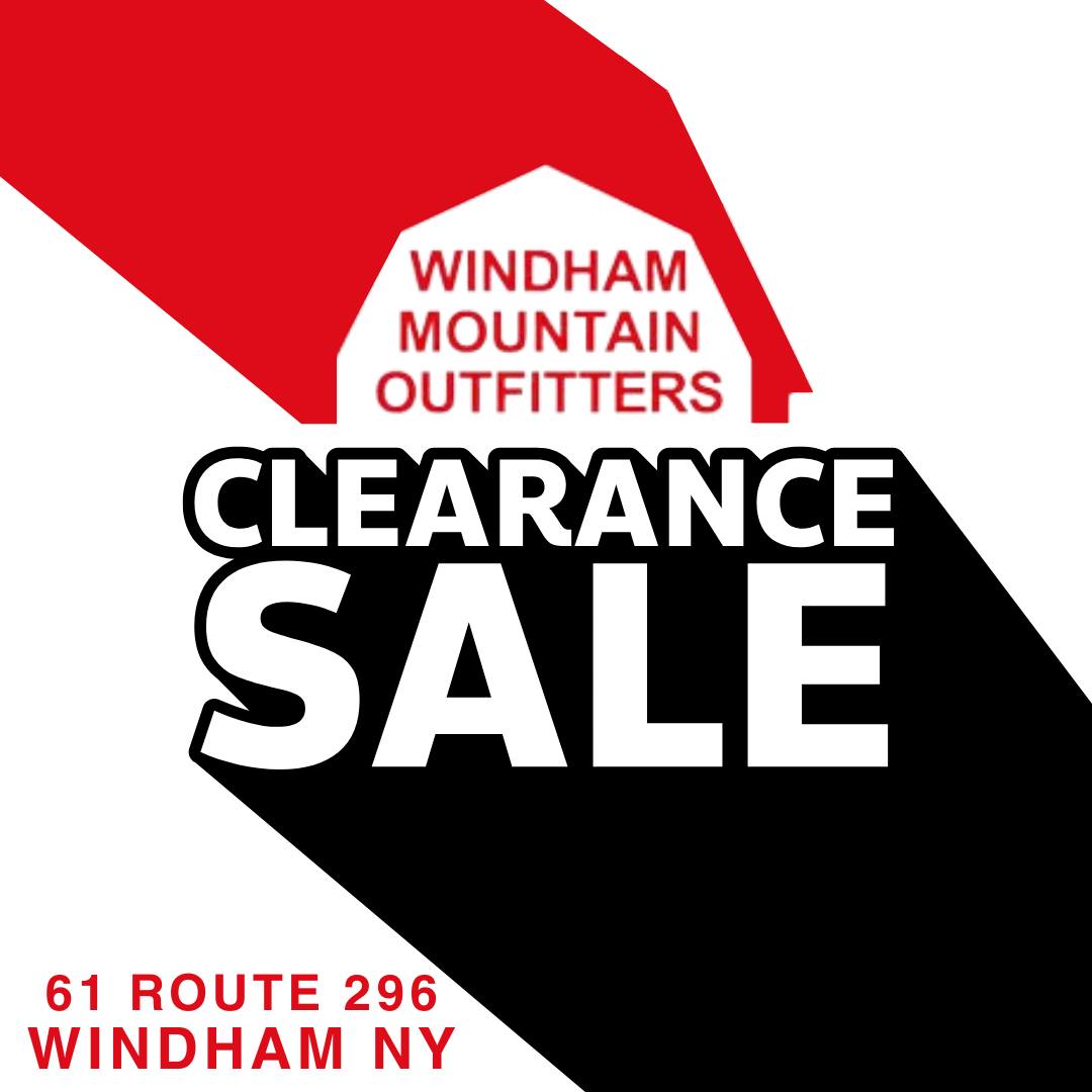 Clearance is on here at Windham Mountain Outfitters, come find something great to take home!