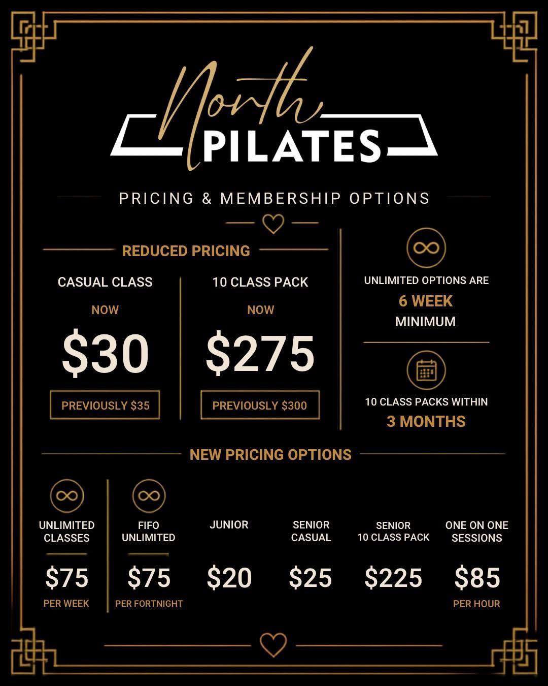 ✨ CHECK OUT OUR SCHEDULE FOR TRIAL TIMES✨
We have decided to trial a 5:15pm a couple of times this week. This will continue for a duration to see how this works for you before deciding if it will be a permanent time slot.
We know life gets busy, so we’re making it easier to fit Pilates into your week! 🤍
Our class schedule is loaded into the North Pilates app in advance, so you can jump on, check upcoming classes and book your favourite times ahead of time. 📲
Whether you love an early 5:30am session, a morning class or prefer an afternoon workout, planning ahead means you can lock in your spot and make Pilates part of your routine. 💪✨
And don’t forget our great pricing options:
✨ Casual Class — $30
✨ 10 Class Pack — $275
✨ Unlimited Classes — $75/week
✨ FIFO Unlimited — $75/fortnight
✨ Junior — $20
✨ Senior Casual — $25
✨ Senior 10 Class Pack — $225
✨ One-on-One Sessions — $85/hour
🌟 NEW TO NORTH PILATES?
Your first class is FREE — simply use the welcome code when booking!
With only 10 reformers available per class, booking ahead is the best way to secure the sessions that suit you.
📲 Jump onto the app, check out the upcoming schedule and get your classes booked in advance!
We can’t wait to see you in the studio! 🖤✨
#NorthPilates #MareebaPilates #ReformerPilates