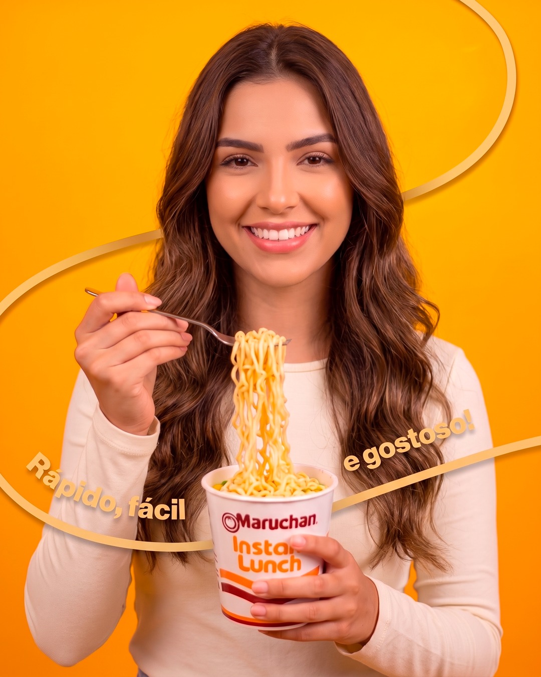 Três palavras que dizem tudo sobre a sua melhor escolha do dia: rápido, fácil e gostoso! 🟡✨
O Maruchan Instant Lunch é o companheiro perfeito para quem não quer perder tempo, mas faz questão de um momento prático, quentinho e cheio de sabor.
É só colocar água quente, esperar 3 minutinhos e aproveitar direto no copo. Sem complicação, sem louça e com aquele sorriso no rosto! 🤤🥢
#MaruchanBrasil #InstantLunch #RápidoFácilEGostoso #Praticidade #ComfortFood #LamenLovers #MomentoMaruchan