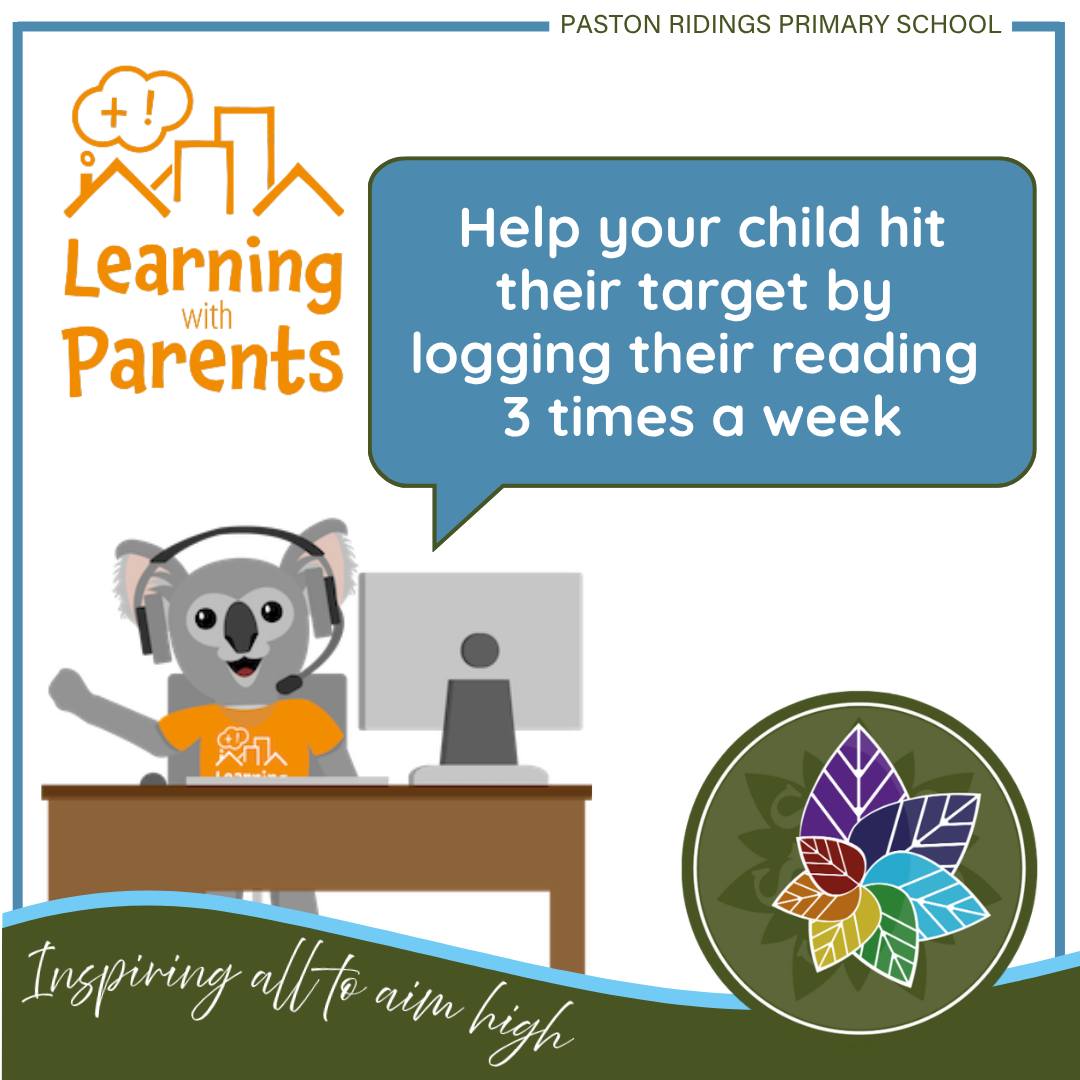 Reading for pleasure is one of the best gifts we can give our children! 📚❤️
Starting Monday 14th September, you can use The Learning with Parents website to log your child’s reading. You can easily upload quick audio clips, photos, and notes of whatever your child is enjoying reading at home.
Help your child hit their weekly goal by logging in 3 times a week. Happy reading!
.
.
.
#learningwithparents #readingathome #loveofreading #readingforpleasure #paston