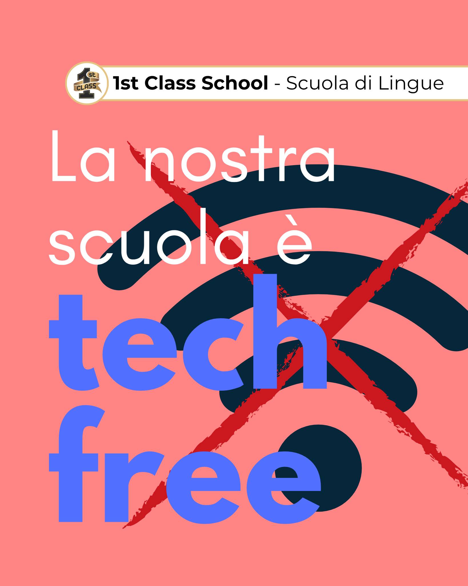 Scegliere "tecnologia o educazione?" non ci è mai sembrata una scelta perché non abbiamo mai percepito i due fattori come in competizione.
Al momento, però, i dati in nostro possesso dopo decenni di utilizzo della tecnologia nelle classi, sono in netto contrasto con quanto credavamo.
I dati parlano chiaro: l'uso delle tecnologie nell'insegnamento causa frammentazione dell'attenzione, ritardo nello sviluppo cognitivo e calo delle competenze in tutte le materie.
Demandare parte dello "sforzo" per apprendere diminuisce i risultati, mentre usare le mani, la testa e il ragionamento obbliga gli studenti a utilizzare il loro cervello diversamente spingendoli a ricordare di più.
La nostra scuola, 1st Class School, non ha mai voluto inserire la tecnologia nelle aule.
Usiamo colori, cartoncini, mani, forbici e colle. "Obblighiamo" i cervelli dei nostri studenti a faticare, a contare, a leggere, a scrivere in modo tale che le informazioni imparate si impiantino profondamente nella loro memoria.
Impediamo loro di annoiarsi creando un ambiente senza distrazioni, dove sperimentare e creare senza paura di sbagliare o di essere giudicati, perché il loro sistema nervoso si senta al sicuro e permetta loro di imparare in maniera naturale.
Scrivono con la matita, correggono con la gomma, tagliano con le forbici e recuperano una manualità completa utile per imparare la precisione.
Vengono spinti verso l'indipendenza tramite compiti condivisi, lavorano in gruppo per imparare a collaborare e a raggiungere obiettivi insieme.
Fino ad oggi non abbiamo mai dovuto chiederci "tecnologia o educazione", ma è giunto il momento di farlo.