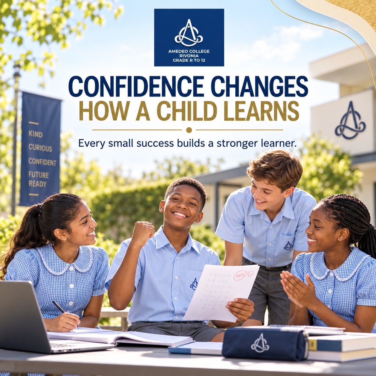 Confidence can transform the way a child approaches learning. At Amedeo College, every small success helps build a stronger, more confident learner.
.
.
.
#AmedeoCollege #RivoniaSchools #AssistedLearning #SandtonSchools #JohannesburgEducation
