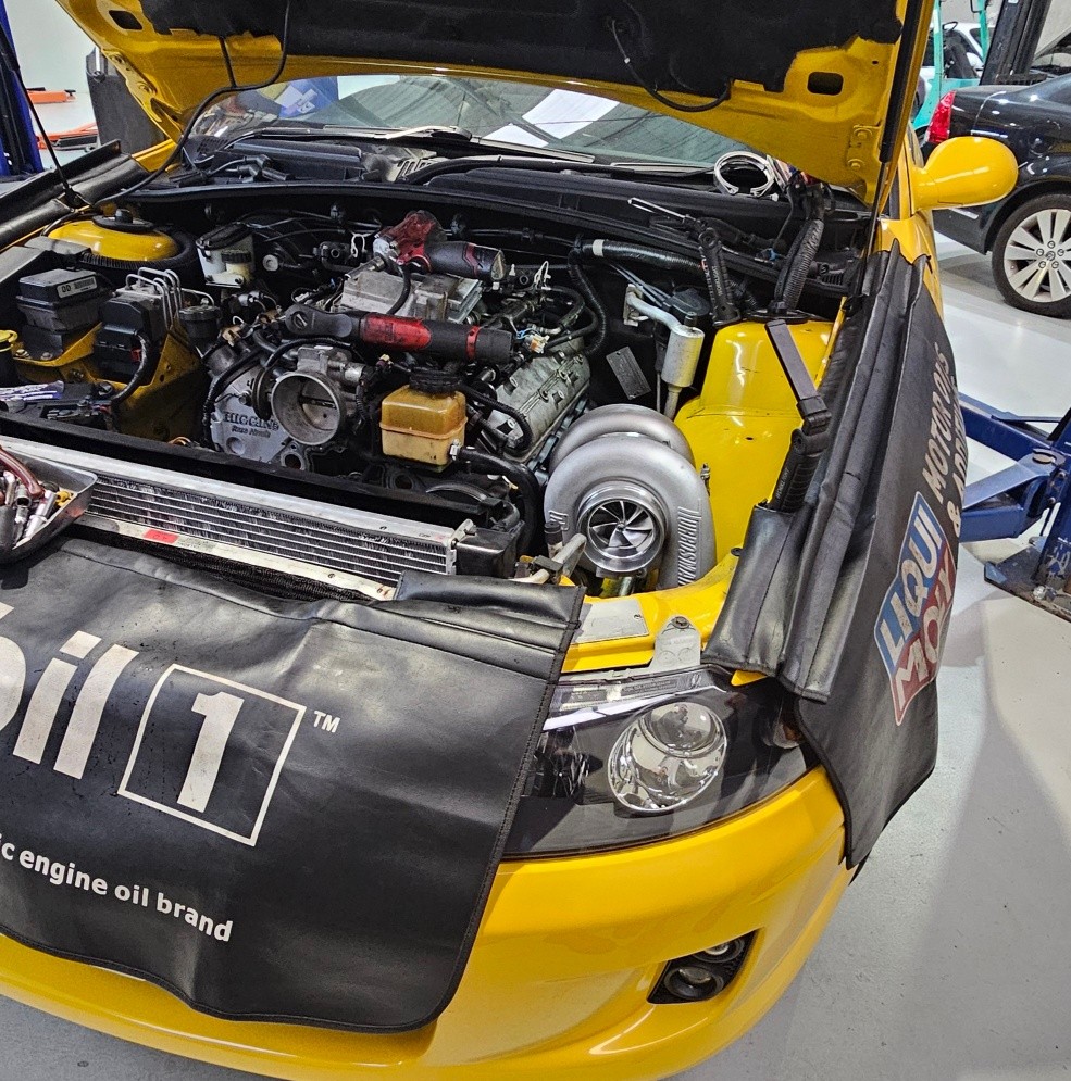 Sami's Turbo VZ Monaro getting closer to being finished.
This super tidy Monaro is running a Turbosmart 7880 Turbo strapped to the side of an Ls1 that we've setup with a custom cam and Higgins CNC ported heads.
#tunedbysim #lstheworld #lstuning #ntperformancebuilt #ntperformancetuned #ntperformance #ntperformancefabricated #ntperformance #ntperformancetuned #VZmonaro #ls1dyno #hptuners #cammedvz #cammedls1
@crowcams @higginsraceheads @turbosmarthq
