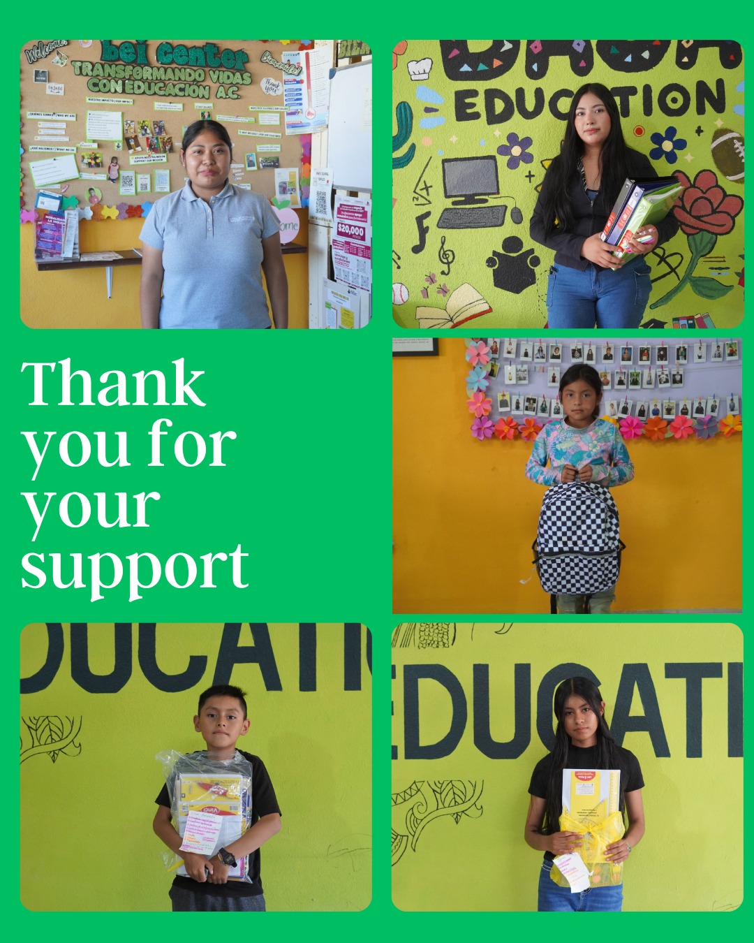Your donations make a difference in the community. What can you donate? Well, school supplies are always a good idea. Check our Amazon Wish List and select the item(s) you want to give. Follow the next link:
https://www.amazon.com/hz/wishlist/ls/2DTGITFC71JOE