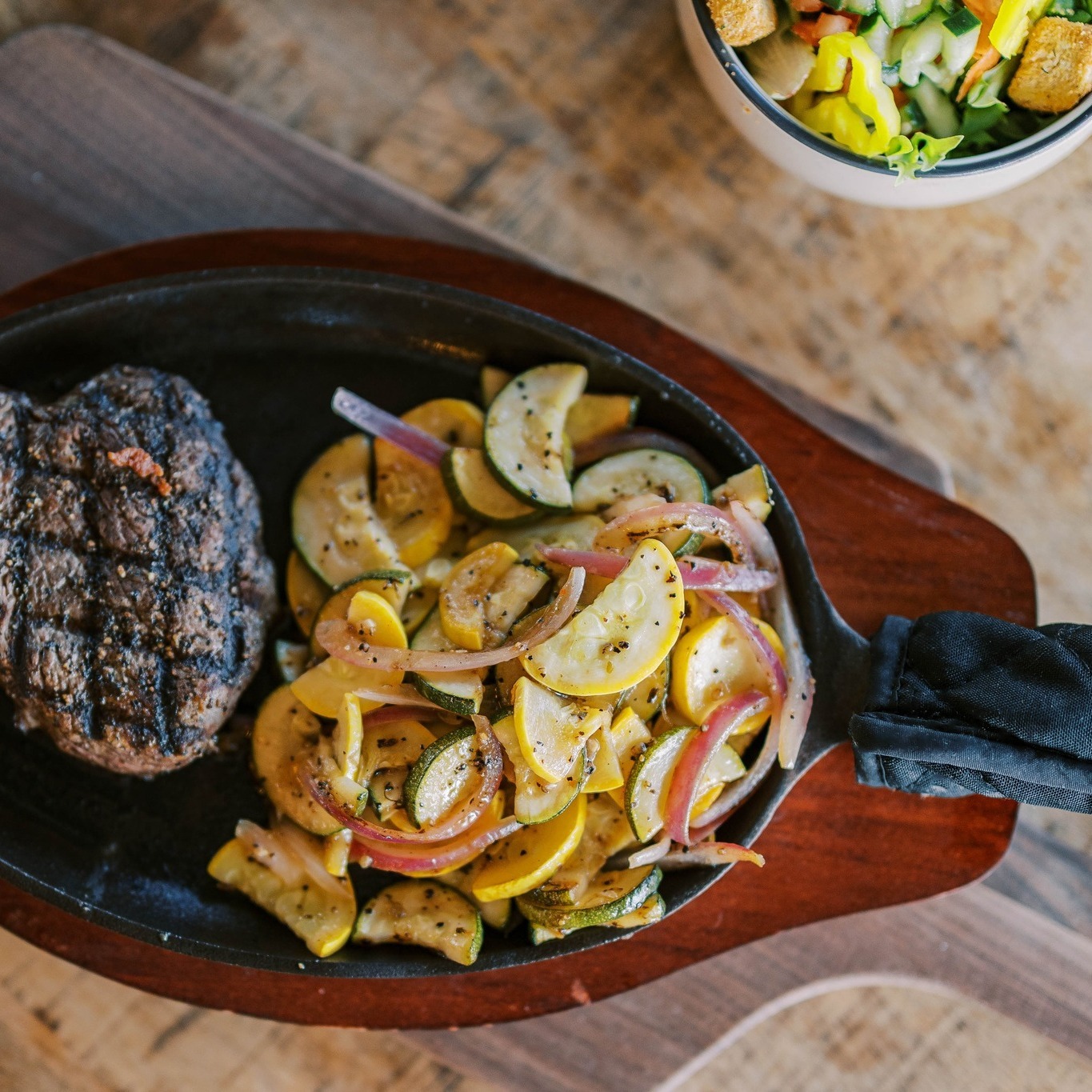 Still think we're just burgers?
Hand-cut steaks. Sizzling cast iron. Chimichurri made in-house. Grilled vegetables prepped fresh every morning.
Hoof & Barrel is a scratch kitchen. Two locations. Everything made from real ingredients by people who actually cook.
Burgers? Yeah, we do those too. But that's just the beginning.
📍 York, SC — 122 N Congress St
📍 Tega Cay, SC — 2429 Highway 160
Come see us.
#HoofAndBarrel #NotJustBurgers #SteakLovers #ScratchMade #CastIronSteak #Chimichurri #YorkSC #TegaCaySC #SCFoodie #ComfortFood #CharlotteEats #LakeWylieEats #FortMillSC #DateNight #EatLocal #SouthernFood #RealKitchenRealFood