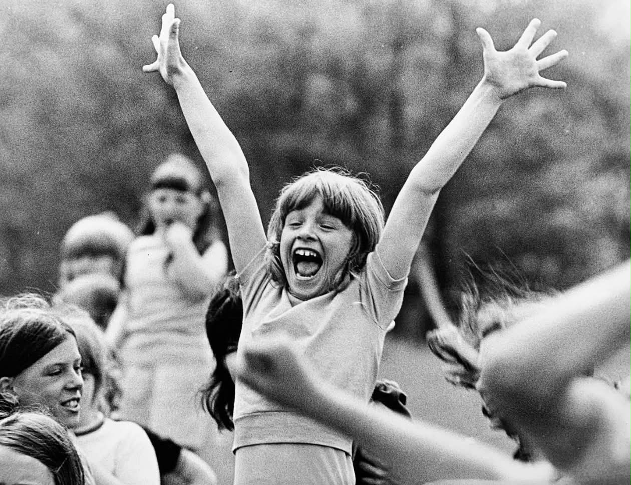 JOY! I took this picture in Euxton Chorley in 1975 at a school sports day. Some of you may recognize the picture from my Outrageous Grace album from 1998.#joy