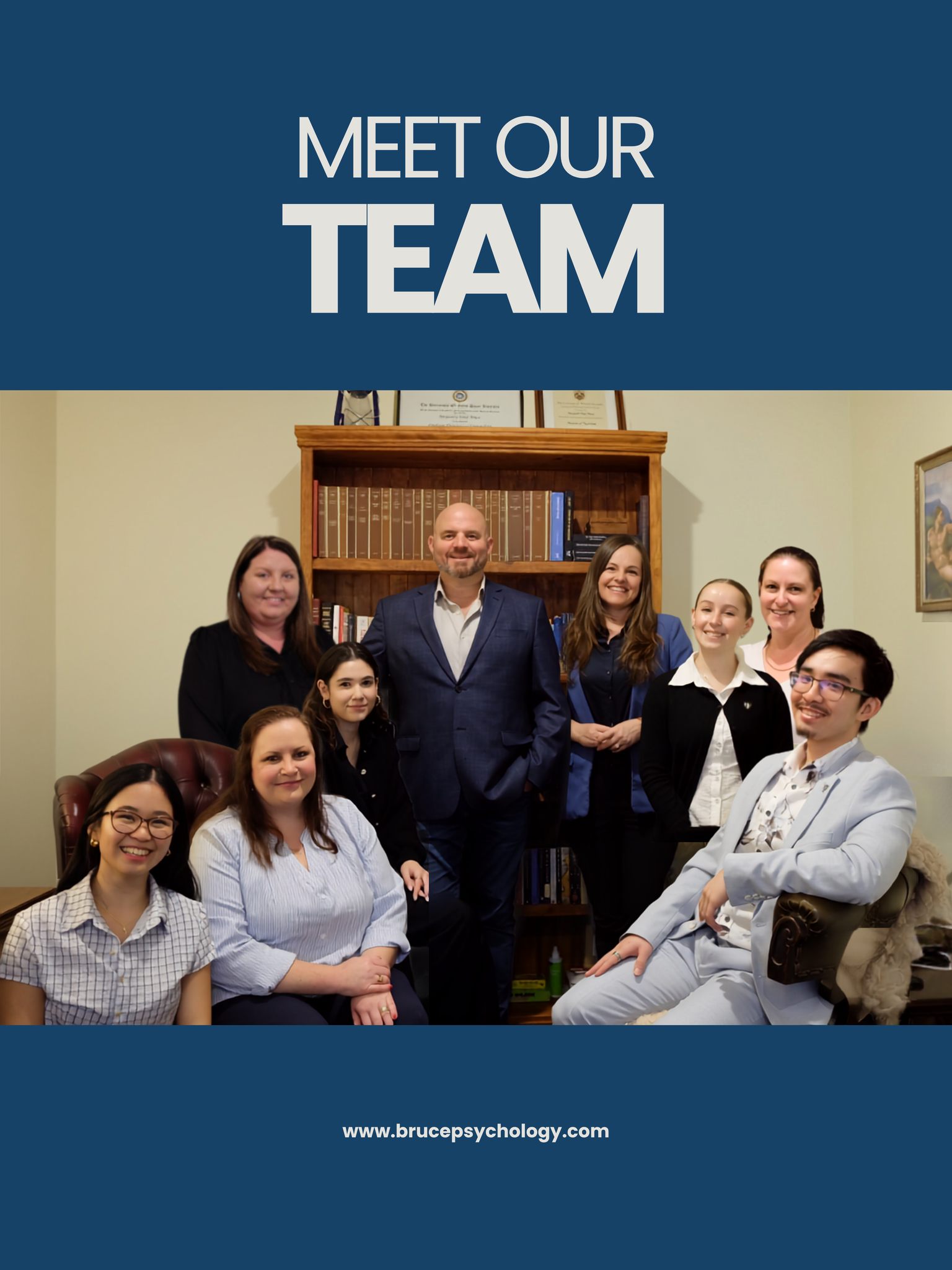 Meet the team behind Bruce Psychology!
We're a group of psychologists and support staff who are passionate about helping people through life's challenges and supporting them to grow into the person they want to be.
While we each bring different experiences, interests, and areas of expertise, we're united by a shared commitment to providing thoughtful, compassionate care.
We're proud of the team we've built and excited to introduce the people who make Bruce Psychology what it is.
Become Your Potential!
Learn more about our team via the link in our bio.