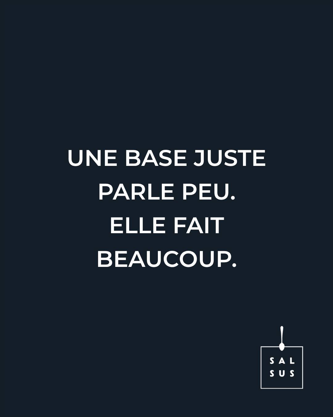 Une base juste parle peu. Elle fait beaucoup.
Elle structure une sauce.
Donne de la profondeur à un jus.
Accompagne une cuisson.
Soutient un produit sans le masquer.
Chez SALSUS, nos bouillons, fonds et sauces sont pensés comme des outils de cuisine : des bases précises et régulières, que chaque chef peut ensuite travailler, réduire, assaisonner et faire siennes.
Parce qu’une bonne base n’a pas besoin de prendre toute la place.
Elle doit vous laisser prendre la vôtre.
🇬🇧
A good base speaks quietly. It does a lot.
It adds depth.
It brings the elements of a dish together.
It supports the cooking process.
It builds a sauce.
Without overpowering.
Without weighing it down.
Without taking over from the main ingredient.
At SALSUS, we see our broths, stocks and sauces as true culinary tools: precise, consistent and ready to be adapted to your own vision.
Because a good base doesn’t need to take centre stage.
It should leave room for you to make it your own.
#ProfessionalKitchen #Foodservice #Chef #Broths #Stocks #Sauces #Bouillons #Fonds