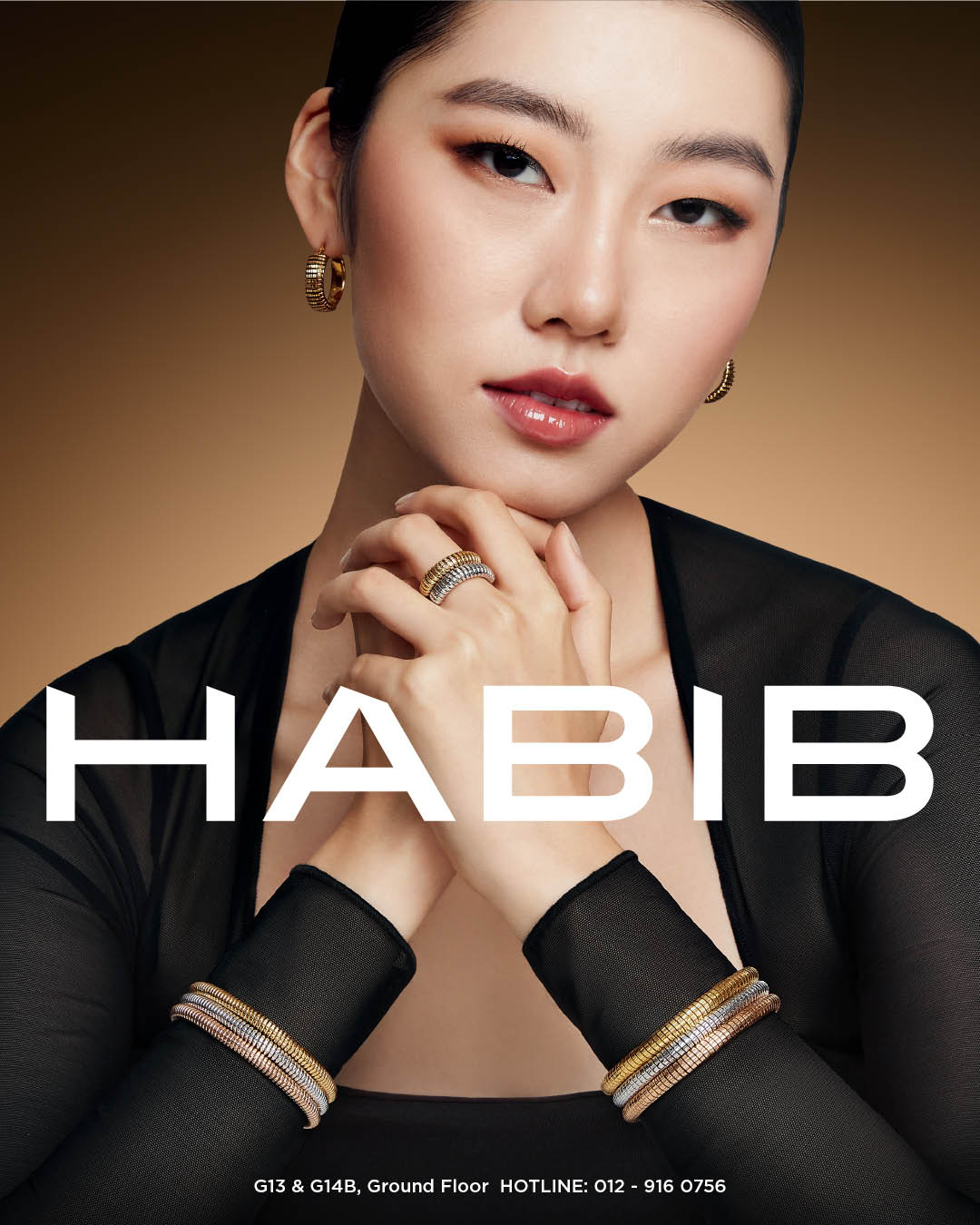 Discover the beauty of fine jewellery with HABIB. From the timeless elegance of 916 and 999 gold to the distinctive craftsmanship of Oro Italia 916, each piece reflects refined artistry. Experience the brilliance of diamond-cut details on gold jewellery, complemented by the captivating fire, colour and sparkle of diamonds and gemstones.
Step into a HABIB showroom and explore a world of gold, diamonds and gemstones, where every piece is crafted to be admired, treasured and cherished for years to come.
#HABIB #HABIBJewels #TheGiftofHappiness #OroItalia916 #DiamondHABIB #Gemstone
