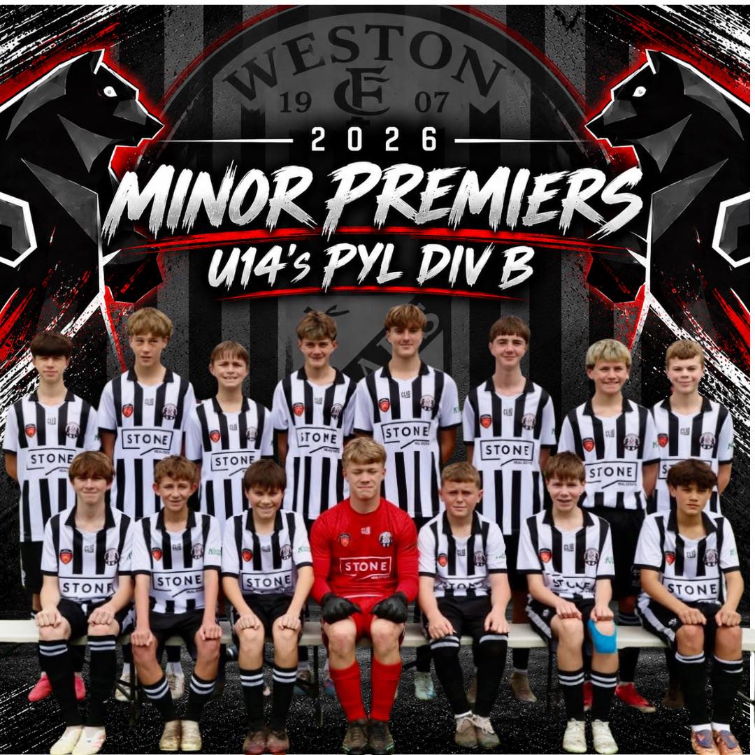 🏆 2026 MINOR PREMIERS! 🏆
A huge congratulations to our U14’s on being crowned 2026 Minor Premiers! 🖤🤍🐻
An outstanding achievement and a credit to the hard work, commitment and determination shown throughout the season.
Congratulations to all of our players, coaches, managers and families who have been part of the journey.
Well done, Bears! 🐻🖤🤍