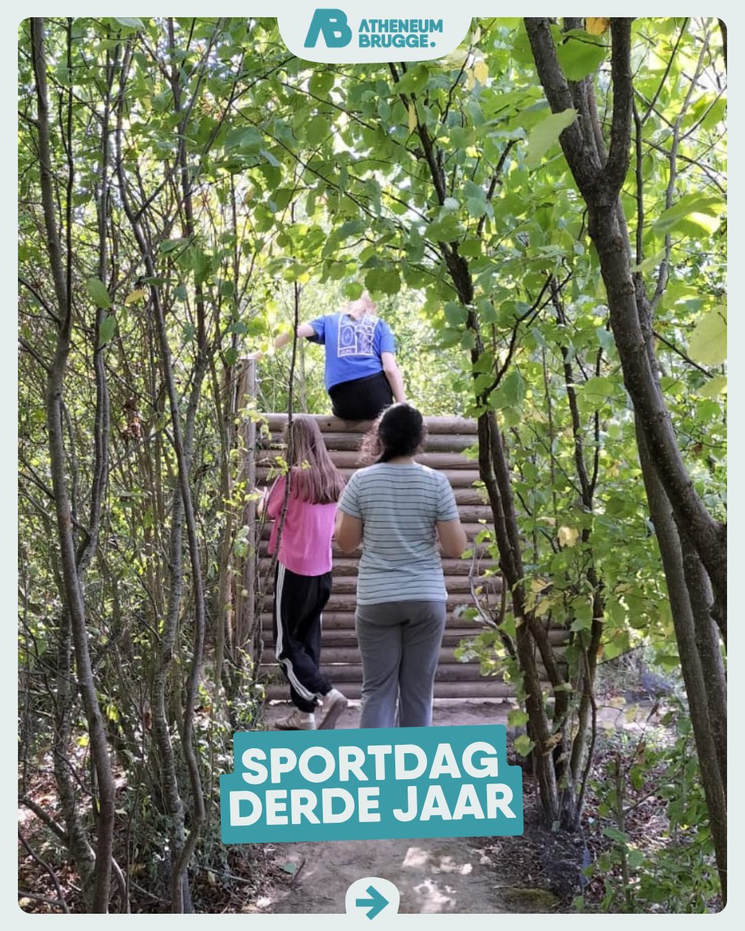 Vandaag trok de hele school naar buiten, wat een geluk hadden we met het weer! Tijdens de sportdag konden de derdejaars heel wat activiteiten uitoefenen bij @avanco.adventure.and.events en op die manier elkaar (nog) beter leren kennen. Een sportieve dag, uitgeput maar tevreden!
—
#ikbeneenatheneeër #fieroponsgo #atheneumbrugge #impact