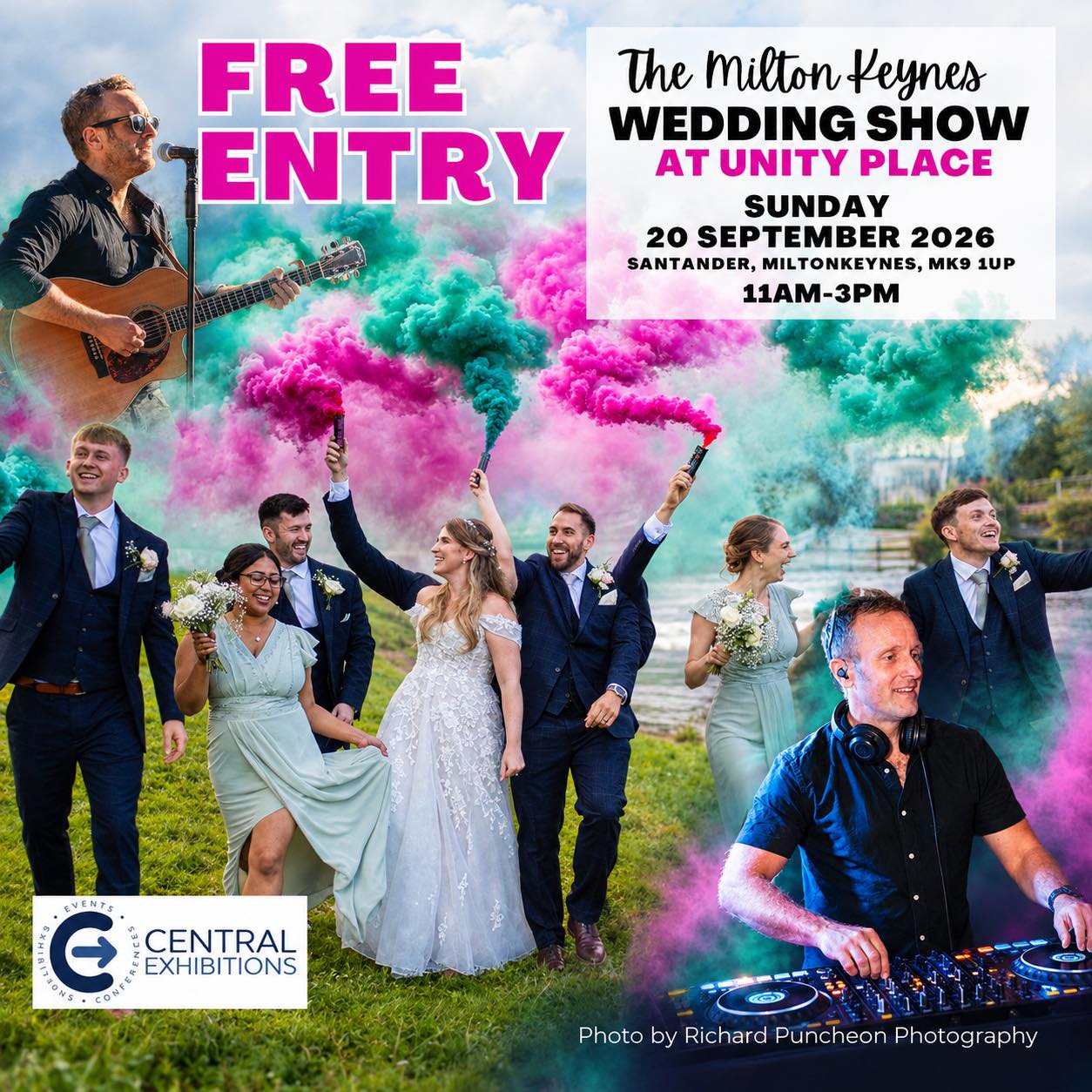 ▪️ WEDDING FAIR
▪️ This Sunday 20th September
▪️ At Unity Place, MK91UP
▪️ Join us from 11am
▪️ Wedding Shows by Central Exhibitions
THE ALL DAY MUSIC SOLUTION
✅ Live ceremony music
✅ Live reception drinks music
✅ Host & compère
✅ Live wedding breakfast energiser
✅ Live party band
✅ Pro DJ
www.samlewismusic.com
#HertfordshireWeddingMusic #HertfordshireWeddingBand #HertfordshireWeddingSupplier #MiltonKeynesWeddingShow #MiltonKeynesWeddingFair #HertfordshirePartyBand #BuckinghamshireWeddingShow #BuckinghamshireWeddingFair #UnityPlaceWeddingShow #LondonFunctionBand #UnityPlaceWeddingFair #LondonWeddingSupplier #HertsWeddingMusic #HertsWeddingBand #HertsFunctionBand #HertsWeddingSupplier #HitchinWeddingBand #HitchinPartyBand #HitchinPubBand #HitchinWeddingSupplier #LiveMusicLondon #LiveMusicHitchin #LiveMusicBucks #LiveMusicHerts #LiveMusicBeds #SamLewisBand #SamLewisMusicMiltonKeynesMK #SamLewisWeddingAndPartyBandMiltonKeynesMK #SamLewisMiltonKeynesMK #SamLewisSingerMiltonKeynesMK