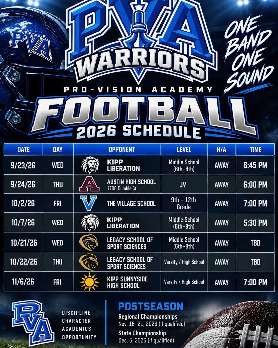 Warrior’s Football is Back!