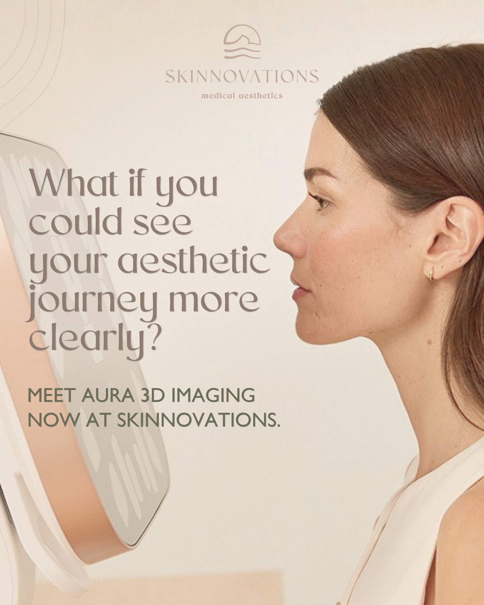 A new bombshell has entered the villa…and she sees everything.👀✨
Meet AURA, our new advanced 3D facial imaging device! AURA gives us an in-depth look at your skin, helping us better understand your unique concerns, track changes, and create a more personalized treatment plan.
Consider this your skin’s most detailed introduction yet. We can’t wait for you to meet her at Skinnovations!
#Skinnovations #MedicalAesthetics #Nursepractitioner #Wausau #Minocqua #Aura