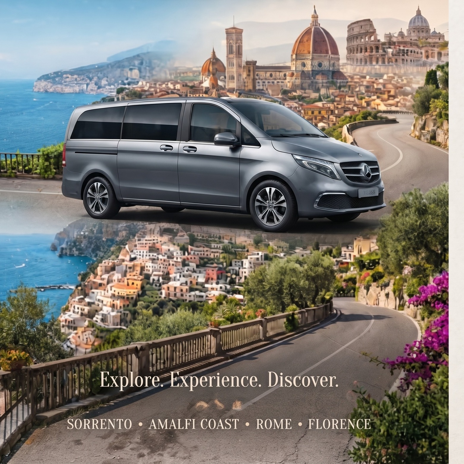 Experience Italy the way it was meant to be seenโcomfortably, safely, and in style. โจ
Whether you're dreaming of the sun-drenched cliffs of the Amalfi Coast, exploring the charm of Sorrento, or discovering the timeless art and history of Rome and Florence, Sorrento Coast Drivers is your ultimate travel companion.
Let Giuseppe Glielmo take the wheel as your dedicated personal driver. Sit back, relax, and enjoy a stress-free journey with custom itineraries tailored just for you.
๐ Our Services Include:
- Private airport & station transfers
- Bespoke Amalfi Coast & Sorrento tours
- Long-distance transfers to Rome & Florence
- Multilingual local expertise & comfort
Send us a DM or click the link in our bio to book your next Italian adventure! ๐ฉ
#SorrentoCoastDrivers #AmalfiCoast #Sorrento #RomeToFlorence #PrivateDriverItaly #ItalyTravel #TravelInStyle #CustomToursItaly