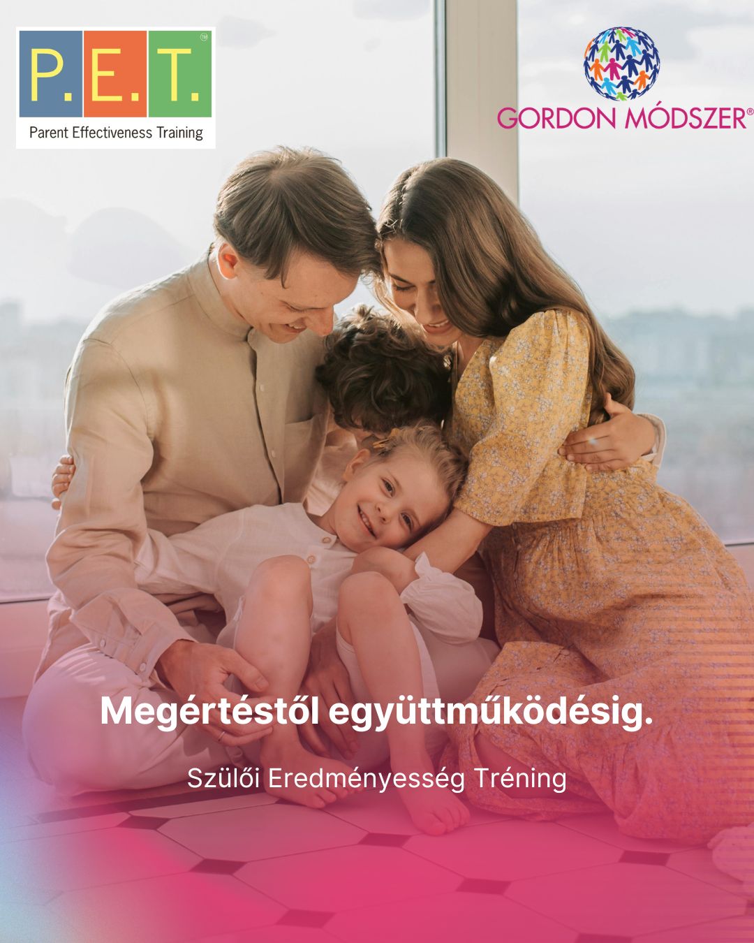 Induló Gordon P.E.T. - Szülői Eredményesség tréningek Budapesten💥
🩷A gyereked nem egy probléma, amit meg kell oldanod – és nem kell minden nap újabb harcot megnyerned vele szemben. ✅A P.E.T. abban segít, hogy végre tudd, mit mondj és hogyan, amikor elszakad a cérna – így kevesebb a tehetetlenség, kevesebb a veszekedés, és több az a jó érzés, hogy ⚠️nem egymás ellen vagytok, hanem újra egymás mellett.
HÉTKÖZNAP ITT👉 https://forms.gle/9xqKRJXTrbrpXCwVA
HÉTVÉGÉN ITT 👉 https://forms.gle/nuKbu65ktXBY3MVy8