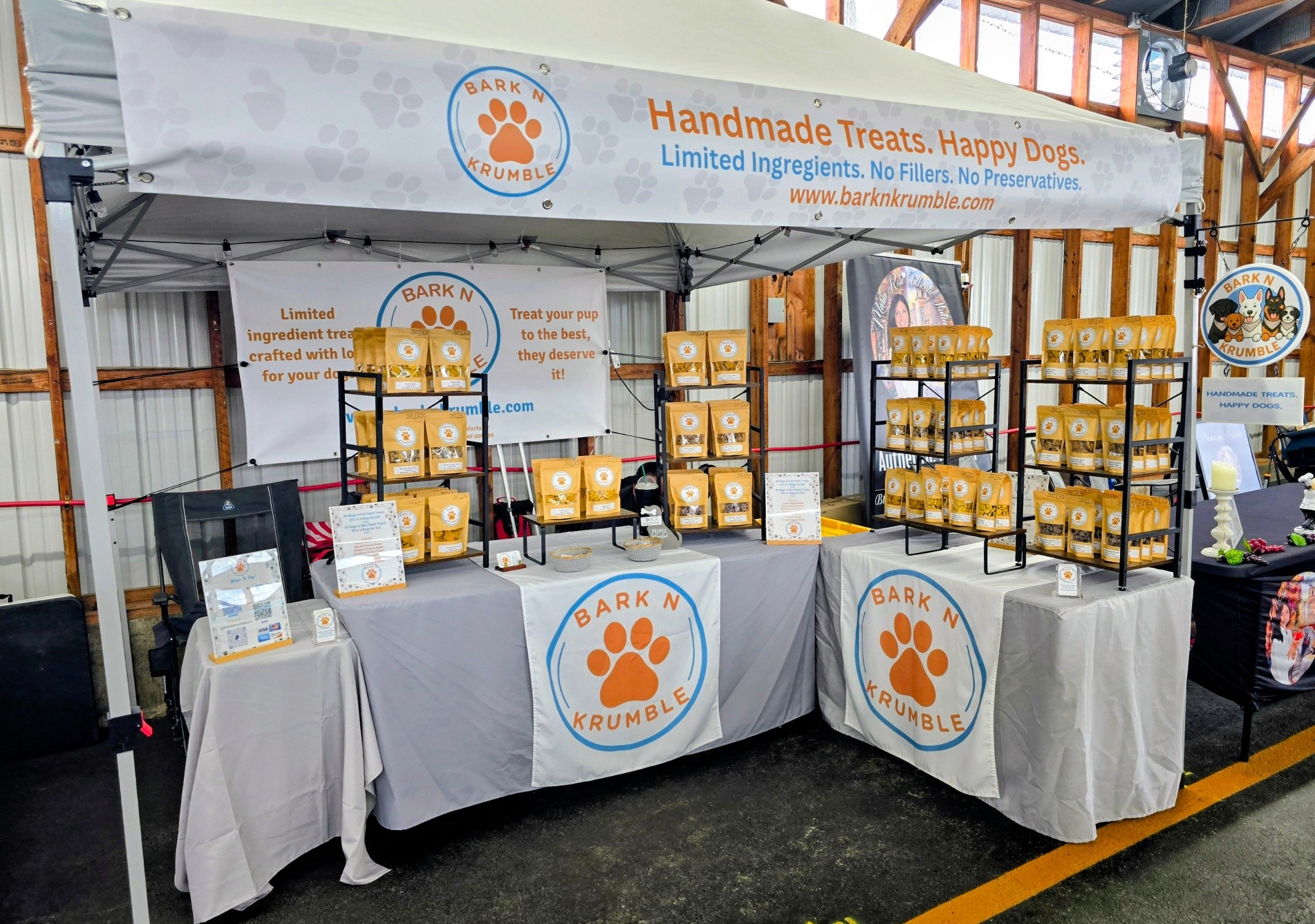 ๐ก๐พ JUST 30 MINUTES TO GO, BERLIN! ๐พ๐ก
The treats are stocked, the booth is ready, and we are officially counting down the minutes! ๐
The 77th Annual Berlin Fair opens at 4 PM TODAY, and Bark N Krumble is SO excited to be here for our very first Berlin Fair! โค๏ธ
Weโve spent weeks getting ready for this weekend, and now all thatโs left to do is open those gates and HAVE SOME FUN! ๐๐ก
๐พ Tons of freshly made Bark N Krumble treats
๐ฆด All 7 of our flavors stocked and ready
๐ก Four days of Berlin Fair fun!
๐ Berlin Fairgrounds, Berlin, CT
๐๏ธ Find us inside the Market Place & Crafts Building!
โฐ Gates open TODAY at 4 PM!
So grab your family and friends, come hungry, and get ready for an amazing opening night at the fair!
And while youโre here, make sure you swing through the Market Place & Crafts Building and say hi to Bark N Krumble! Your pup might not get to come to the fair, but that doesn't mean they can't get a fair souvenir too! ๐๐ถ๐ฆด
30 MINUTES, BERLIN! LETโS DO THIS! ๐ก๐๐พ
#BarkNKrumble #BerlinFair #BerlinFair2026 #77thAnnualBerlinFair #BerlinCT #ShopLocal #SupportSmallBusiness #DogTreats #CTDogs #TreatYourPup