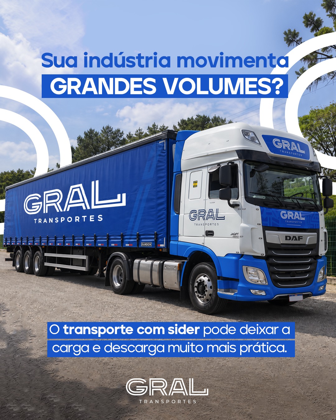 Quando existe um grande volume de mercadorias para movimentar, até a escolha da carroceria influencia a rotina da empresa.
Com abertura lateral, o sider facilita os processos de carga e descarga e atende segmentos como bebidas, linha automotiva, fraldas, papéis e derivados.
Sua empresa tem a demanda. Nós temos diferentes soluções para colocar essa carga na estrada!
Quer saber mais? Entre em contato com nossa equipe.