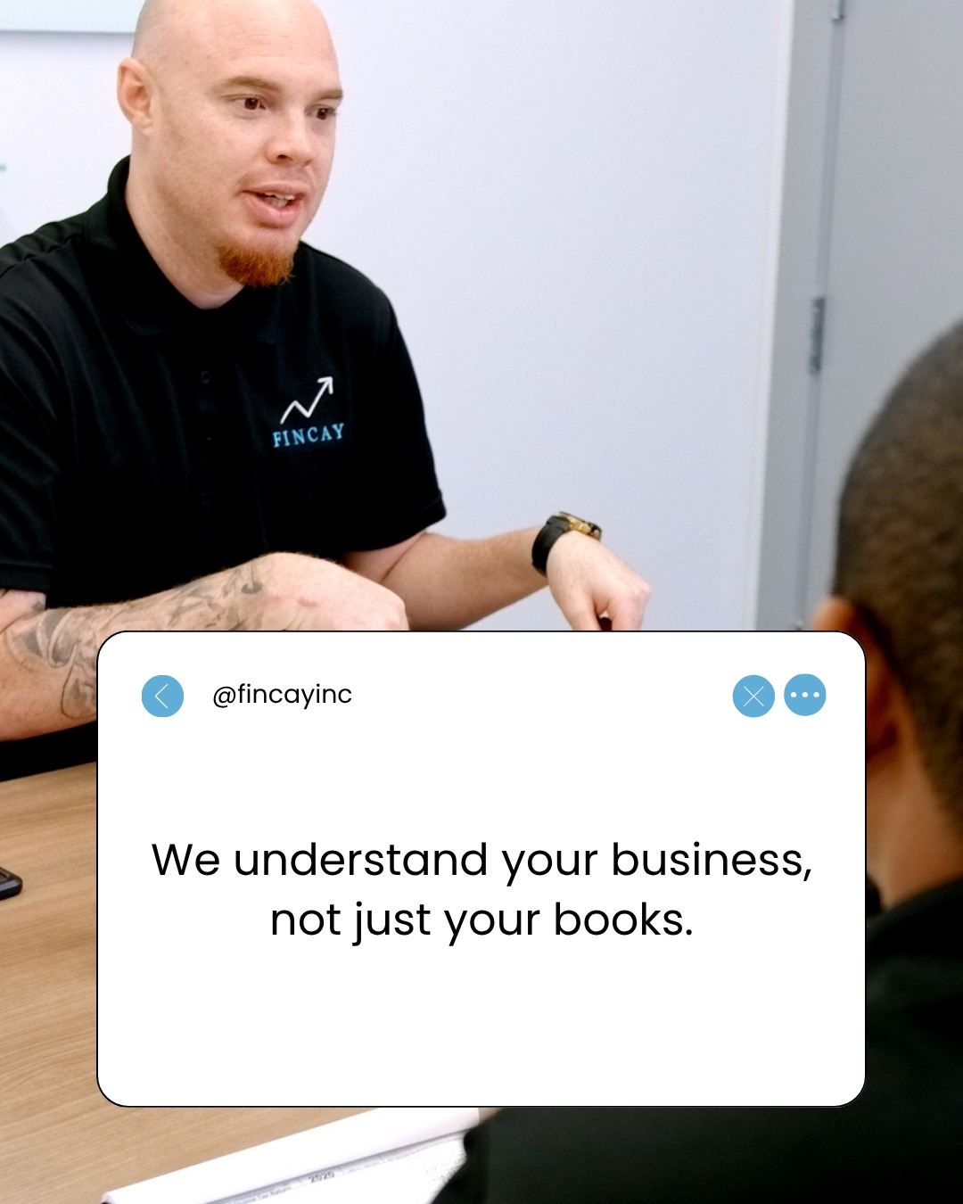 You can do someone's books without ever understanding their business. Plenty of firms do.
The difference shows up in conversations like this one. What's actually driving the cost. Why last quarter looked the way it did. What they're about to decide and whether the numbers support it.
That's not a service line. It's just what knowing a client looks like.
đŠ Book a consultation today.