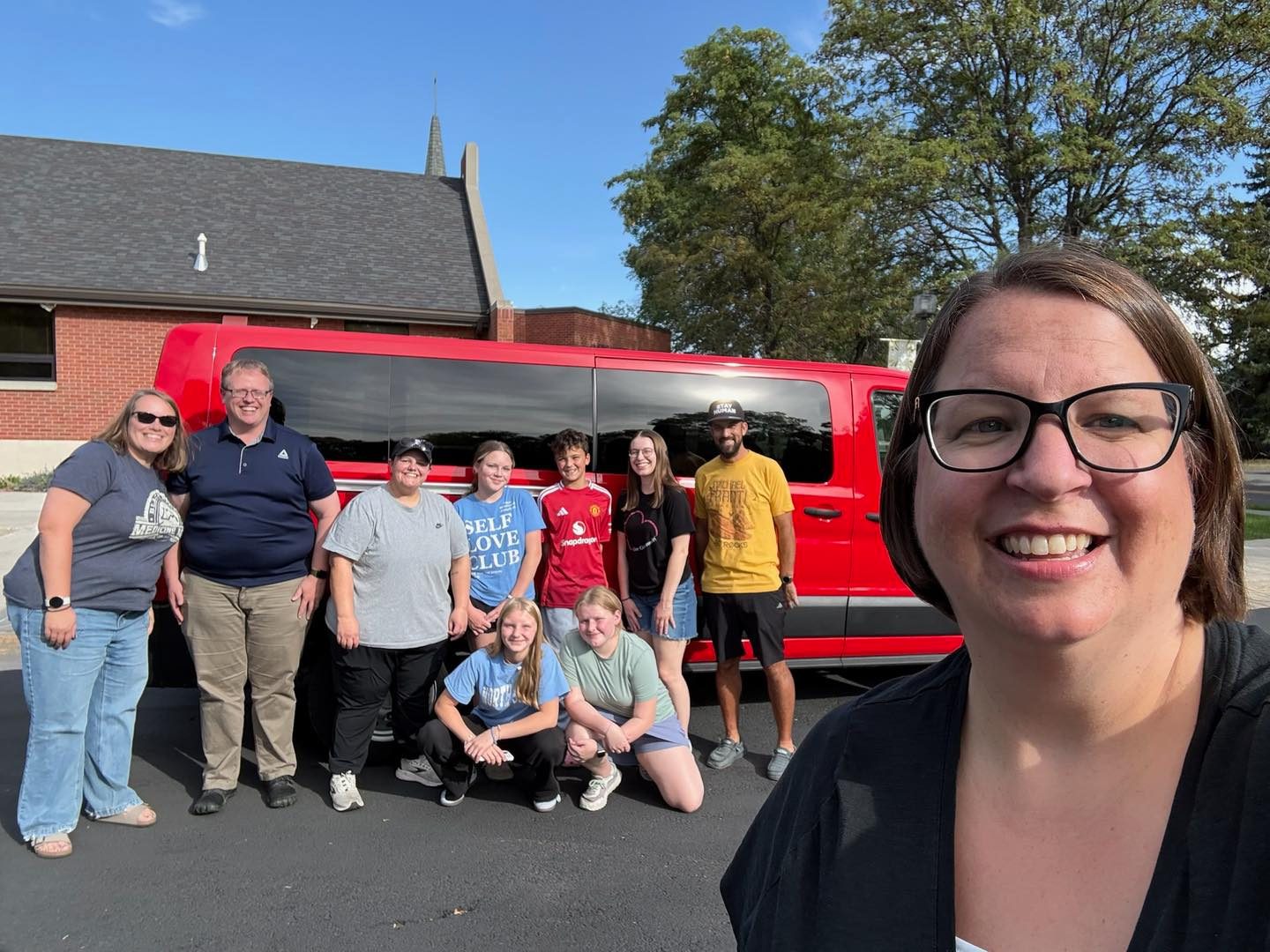 And we’re off to Christikon for a confirmation retreat!