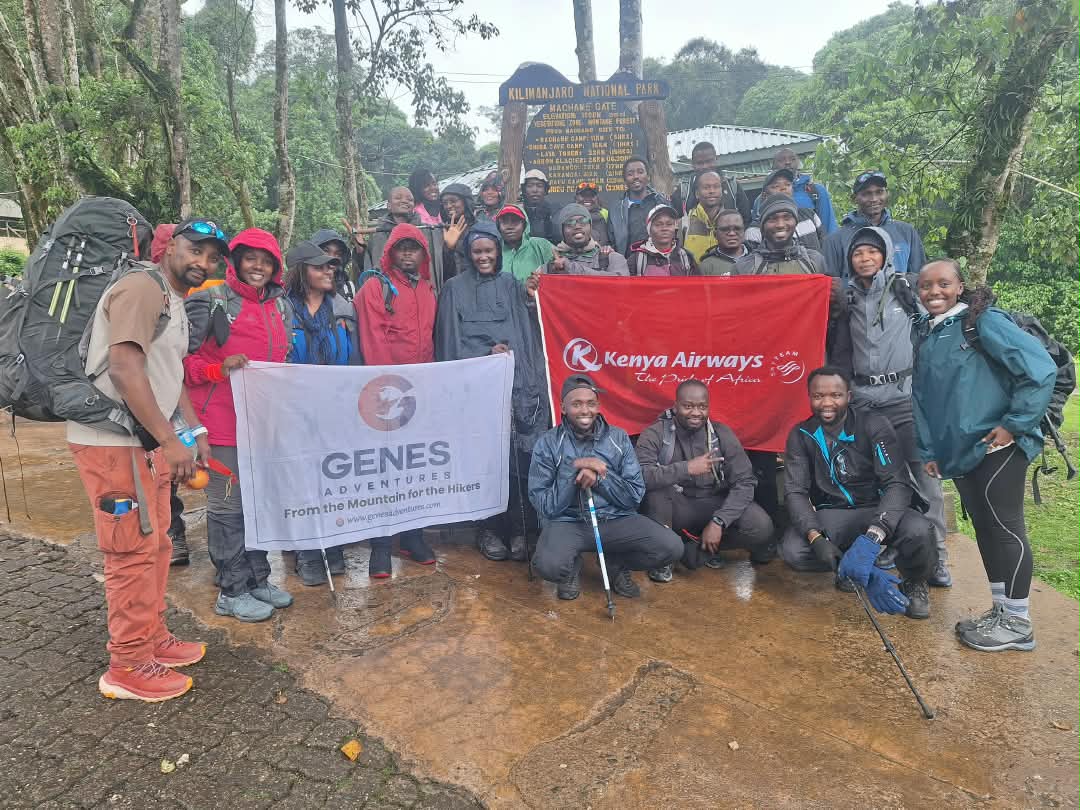 And they’re off! 🏔️
Genes and the crew have just started their Mount Kilimanjaro adventure with a fantastic group of 30 Kenya Airways employees.
We are incredibly proud and honoured to host a team from one of Africa’s most renowned airlines on the Roof of Africa! ✈️🇰🇪
Wishing the entire team a safe, unforgettable and successful climb. Pole pole all the way! 💪🏾🇹🇿
#GenesAdventures #KenyaAirways #MountKilimanjaro #KilimanjaroClimb #PolePole