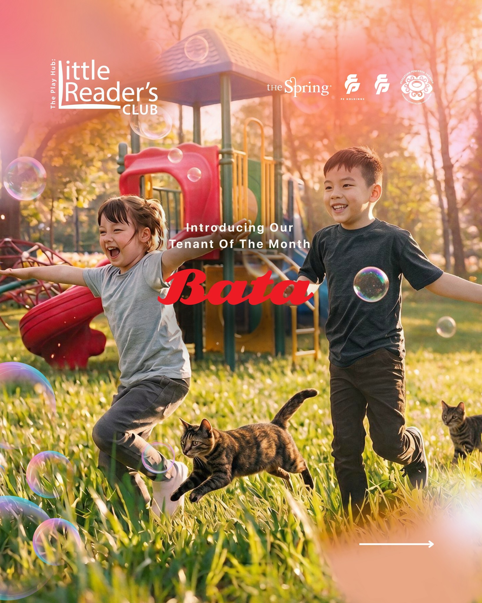 📚✨ Something spooky and strange is coming to Little Reader’s Club!
This October, we’re delighted to welcome Bata Malaysia as our Tenant of the Month, coming alongside the @sarawakstorytellersassociation to spark a little more joy in reading, storytelling and creativity.
Join us for a magical afternoon of storytelling, hands-on crafts and special goodies from Bata as we journey into a world of all things Spooky & Strange! 👻📖✨
📅 Date: 10 October 2026 (Saturday)
🕒 Time: 2.00pm – 3.30pm
📍 Venue: The Play Hub, First Floor (between Daiso & Padini)
💰 Fee: RM25 per child (includes crafts, a pre-loved book & participation cert)
Tenant Partner: @batamalaysia
🚨 Limited seats available! Register today:
https://thespring.online/workshops/littlereaderclub
This CSR initiative is brought to you by The Spring together with @perbena_emas in support of #literacyforall.
#thespringkch #thespringcares #inclusiveeducation