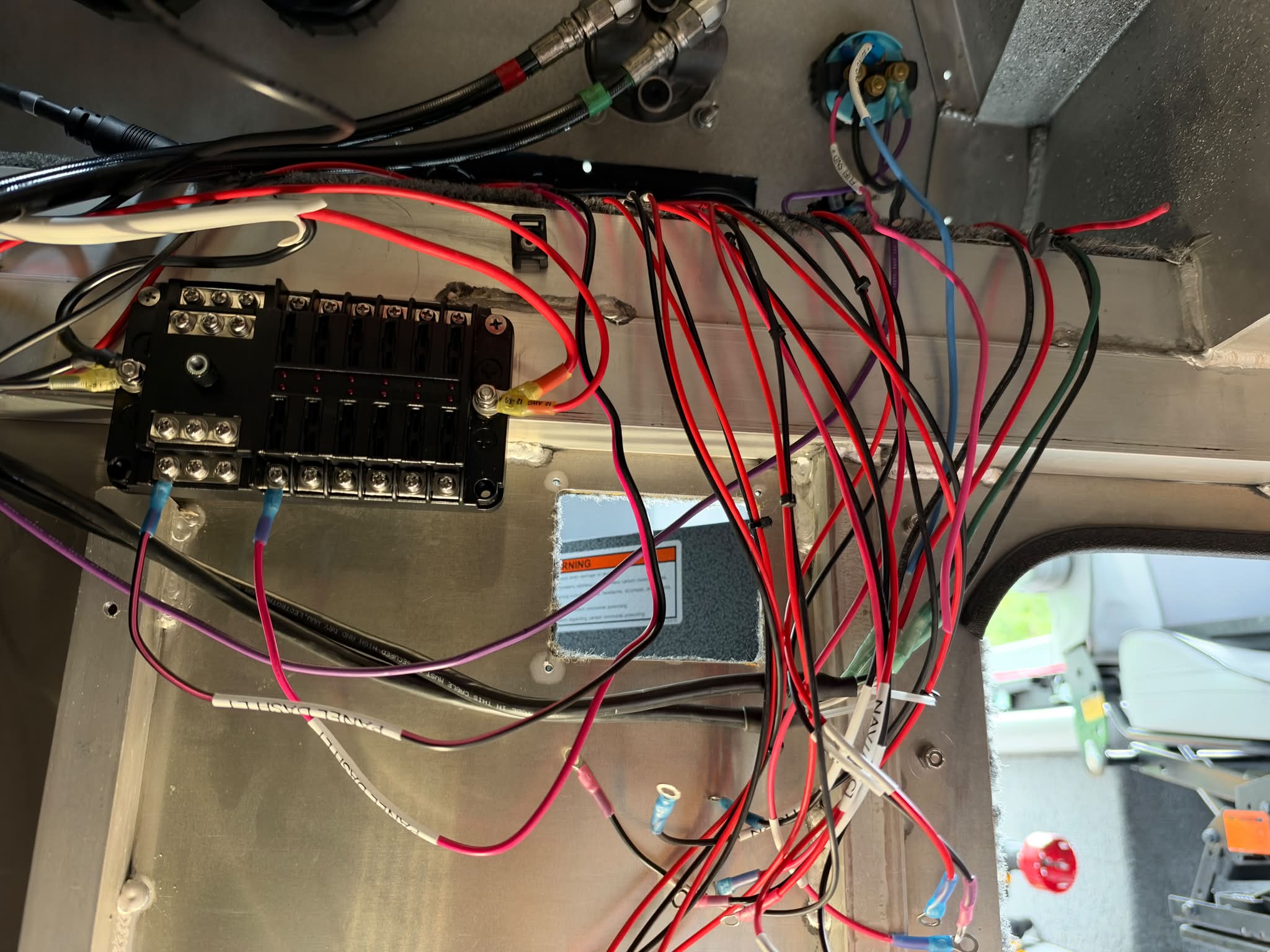 Time to sort out some wire spaghetti