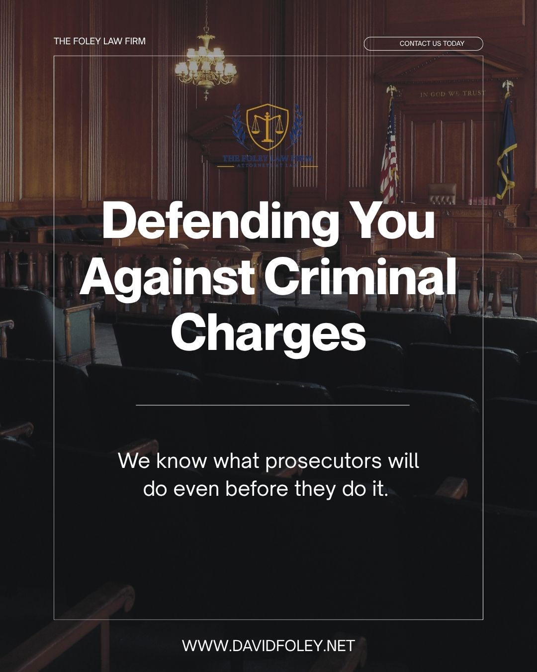 As a former prosecutor, David Foley knows the exact playbook, tactics, and strategies the state uses to build a case against you. We anticipate their every move before they even make it, giving your defense the competitive edge it needs to protect your future. 🤝
#CriminalDefenseAttorney #formerprosecutor