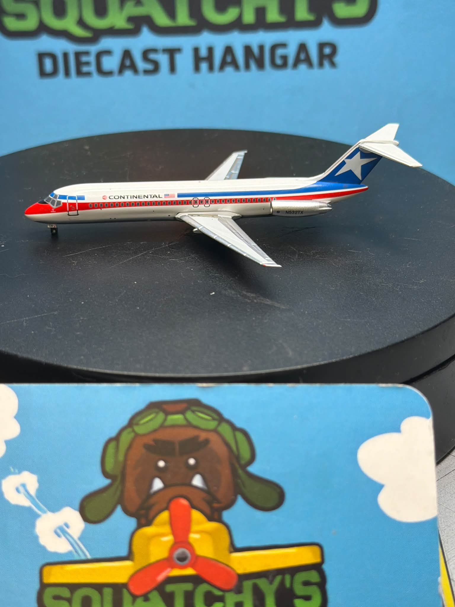 We are uploading some Aeroclassic gold here, we are retro lovers and these props are gorgeous and the DC-9’s are next level, nobody does the retro better than Aeroclassics!!! squatchysdiecasthangar.com
