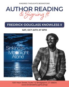 Join #WoodhallPress #author Frederick-Douglass Knowles II for a #poetryreading and #booksigning featuring his #newbook SINKING IN MOONLIGHT ALONE! RSVP via link in bio. @freedomdouglass
#poetry #poems #mustread #mentalhealth #religion #addiction #isolation #poetrycollection #summerrelease #newrelease #authorevent